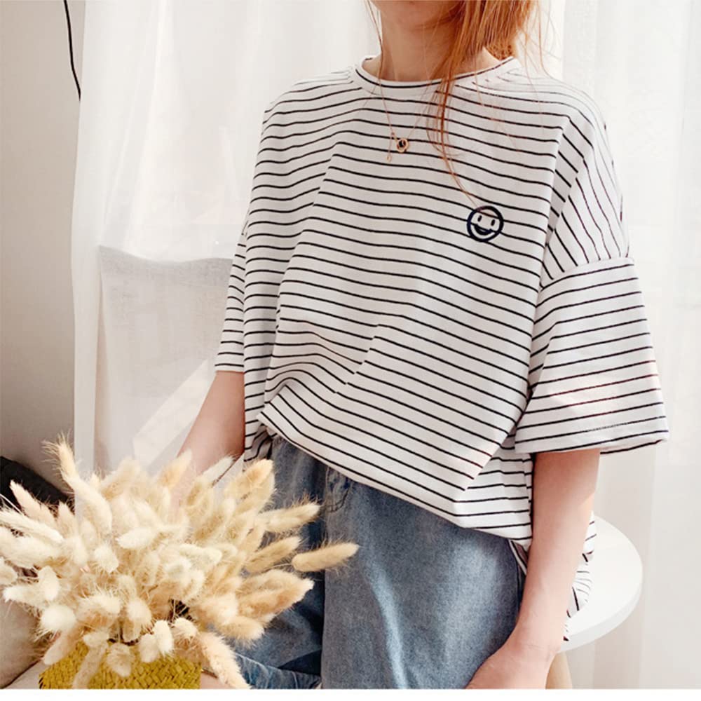 Matching Dog And Owner Clothes,Striped Dog Shirts For Small Medium Large Dogs Cats,Mama And Pet Shirts Are Sold Separately(White