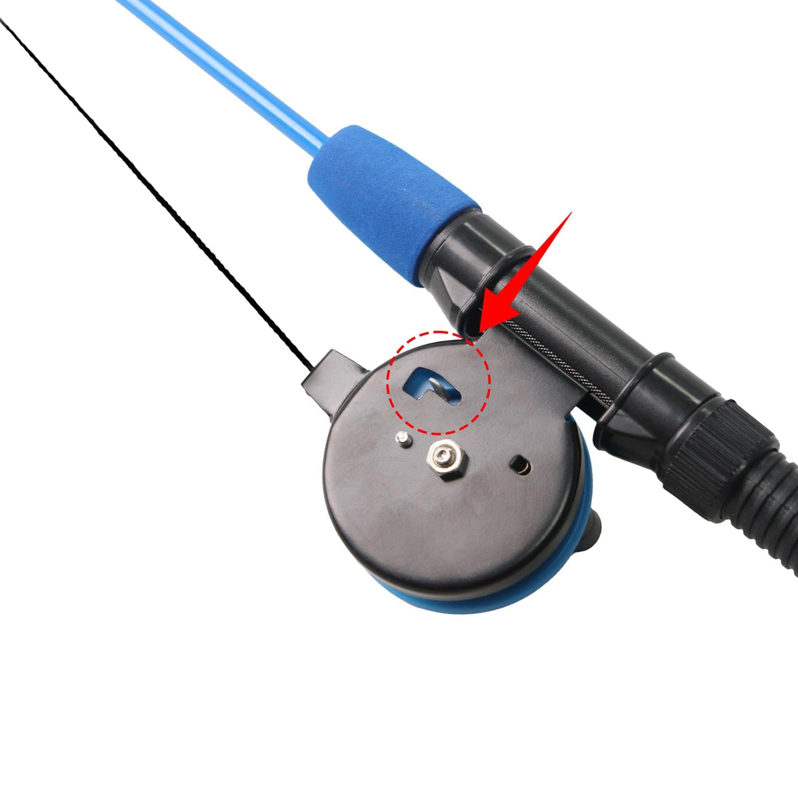 EnakshiCat Telescopic Teaser Wand Entertaining Sturdy Gift Lightweight Pet Supplies Blue|Pet Supplies|Cat Supplies|Toys