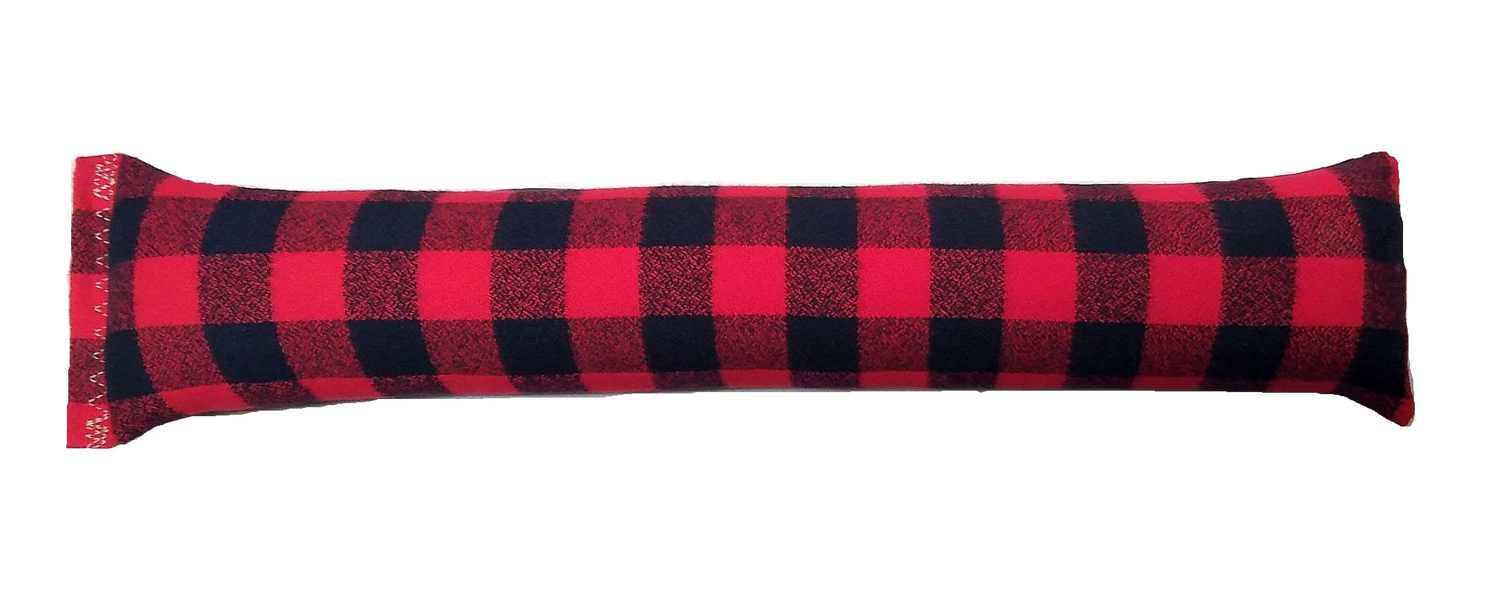 West Coast Pet Products 15'' Catnip Cat Kicker Toys/Kitty Kick Sticks/Cat-Nip Kick Sticks (Red/Black Flannel) (Kickers Filled Wi