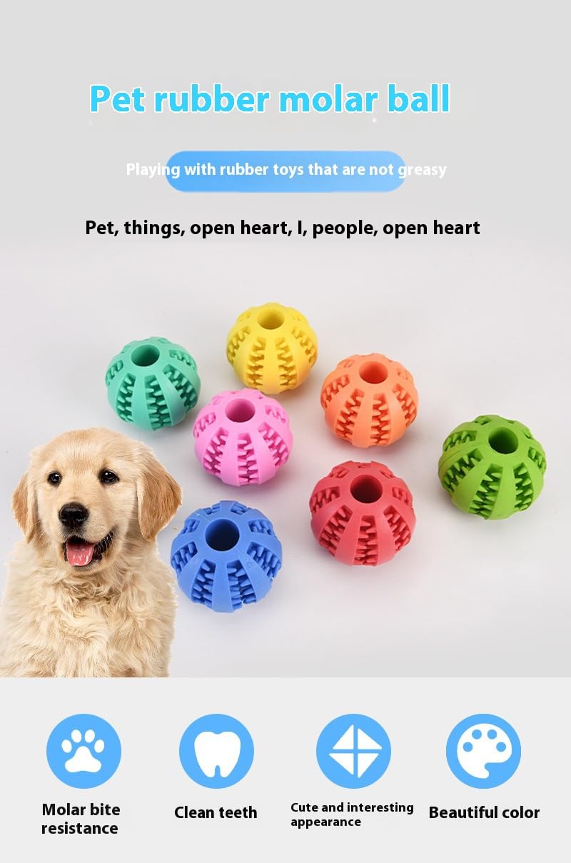 Ultimate Interactive Dog&Cat Ball:Enrichment Puzzle Toy-Best Boredom|Teething Solution Treat Dispensing|Engaging Puppy Teething