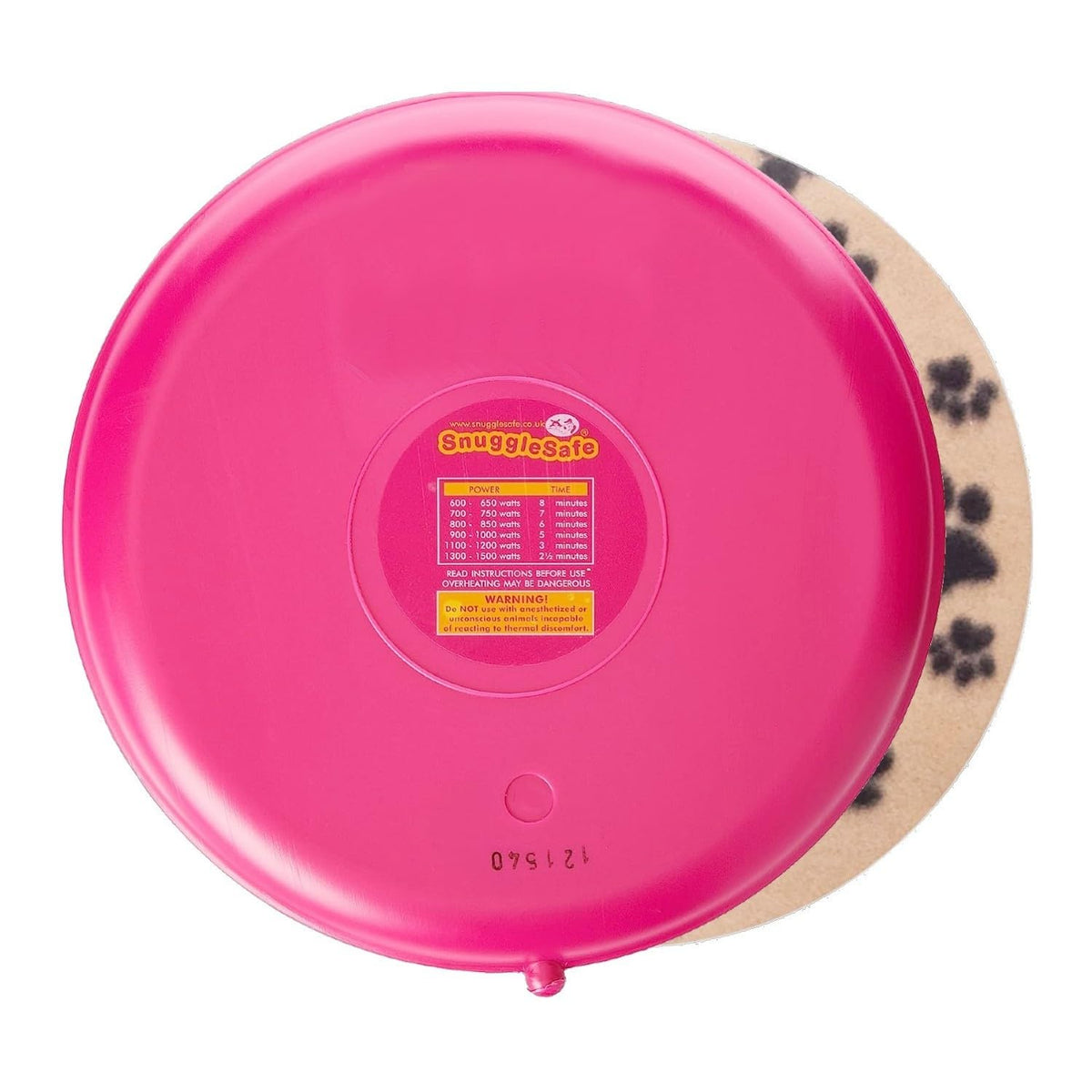 Snuggle Safe Pet Bed Microwave Heating Pad