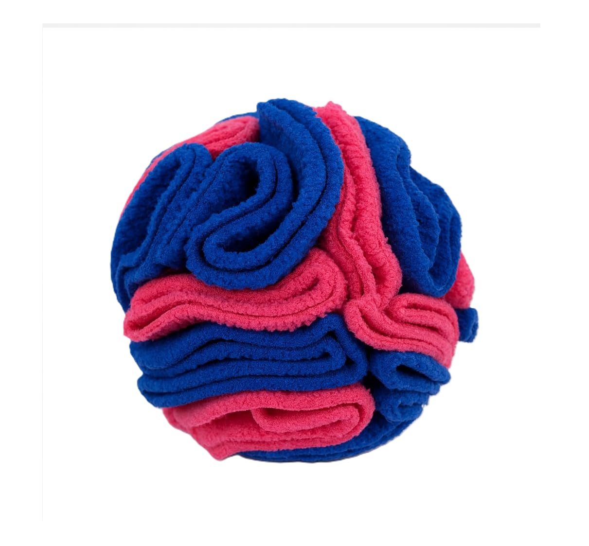 The Pets Company Snuggle Snuffle Dog Feeder Ball  Interactive Puzzle Toy For Dogs, Mental Stimulation, Anxiety Relief, Slow Fee