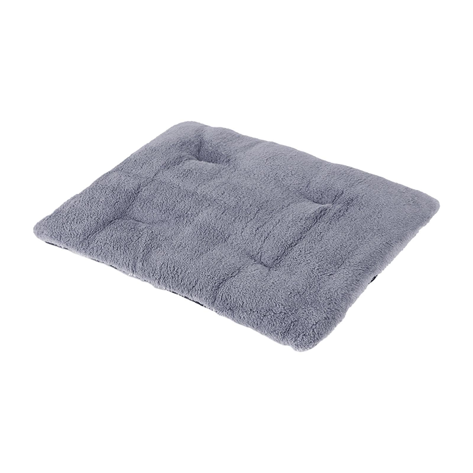bnf Self Warming Cat Bed Blanket Cushion Dog Crate Bed for Chairs Winter Outdoor s Gray | Pet Supplies | Dog Supplies | Beds