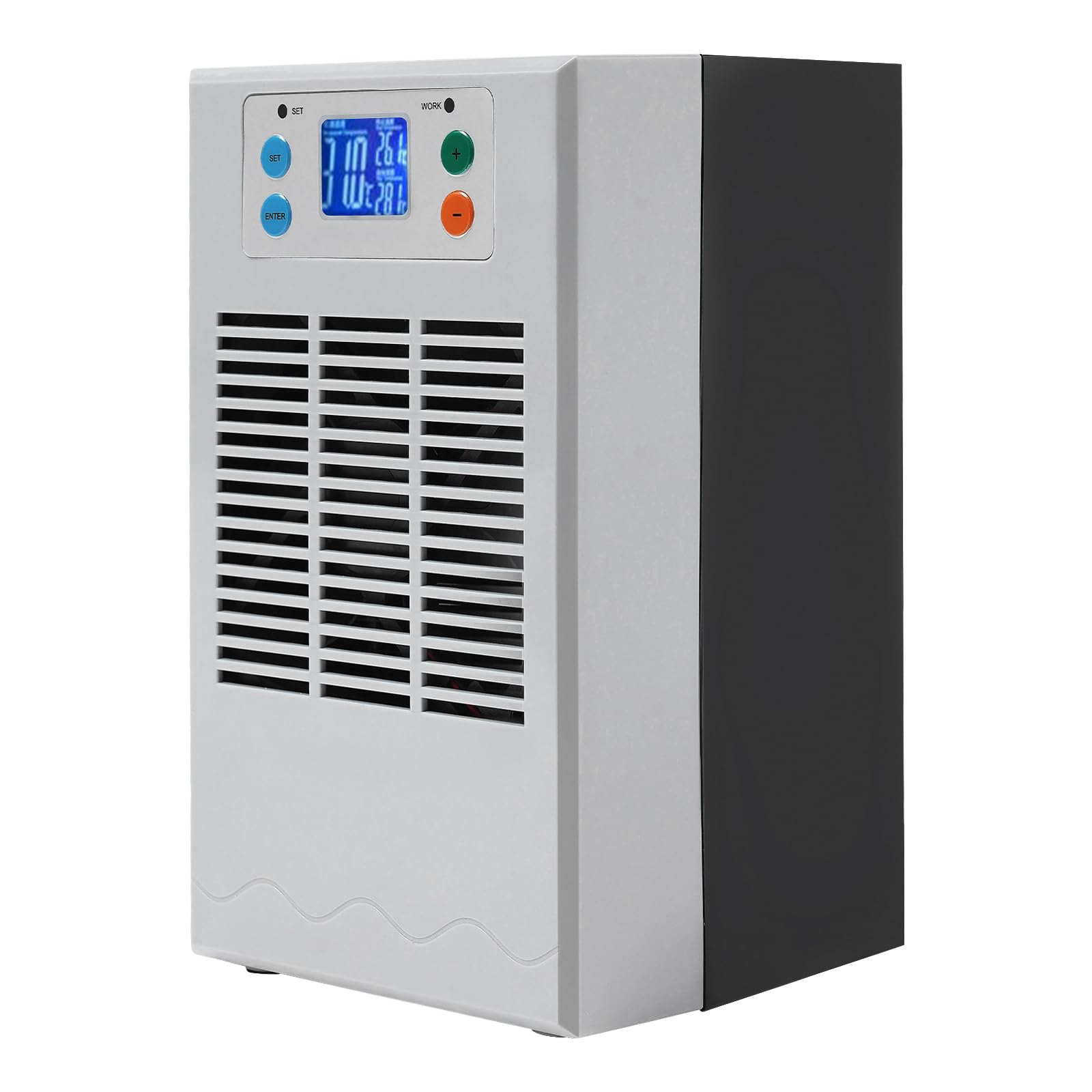 LNUJIUN 30L Aquarium Chiller with LED Digital Temperature Display Screen 100W Aquarium Water Chiller for Axolotls, Fish Tank, Co