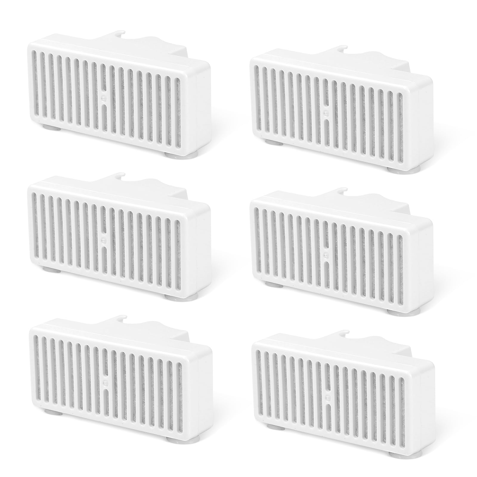 T-Shaped Suction Cup Water Filter Compatible With Cat Drinking Fountain (6 Filters)