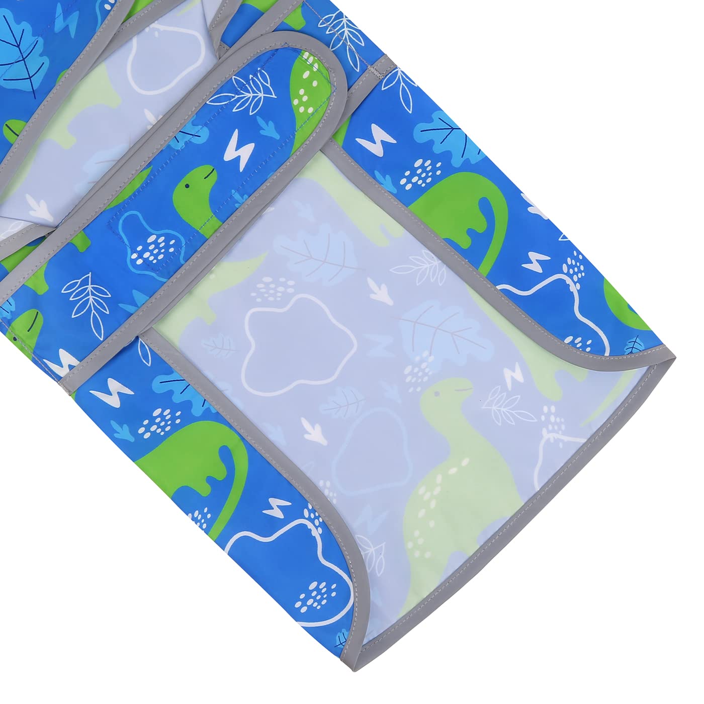 Hde Dog Raincoat With Clear Hood Rain Jacket Poncho For Small Medium Large Dogs Dinosaurs - Xl