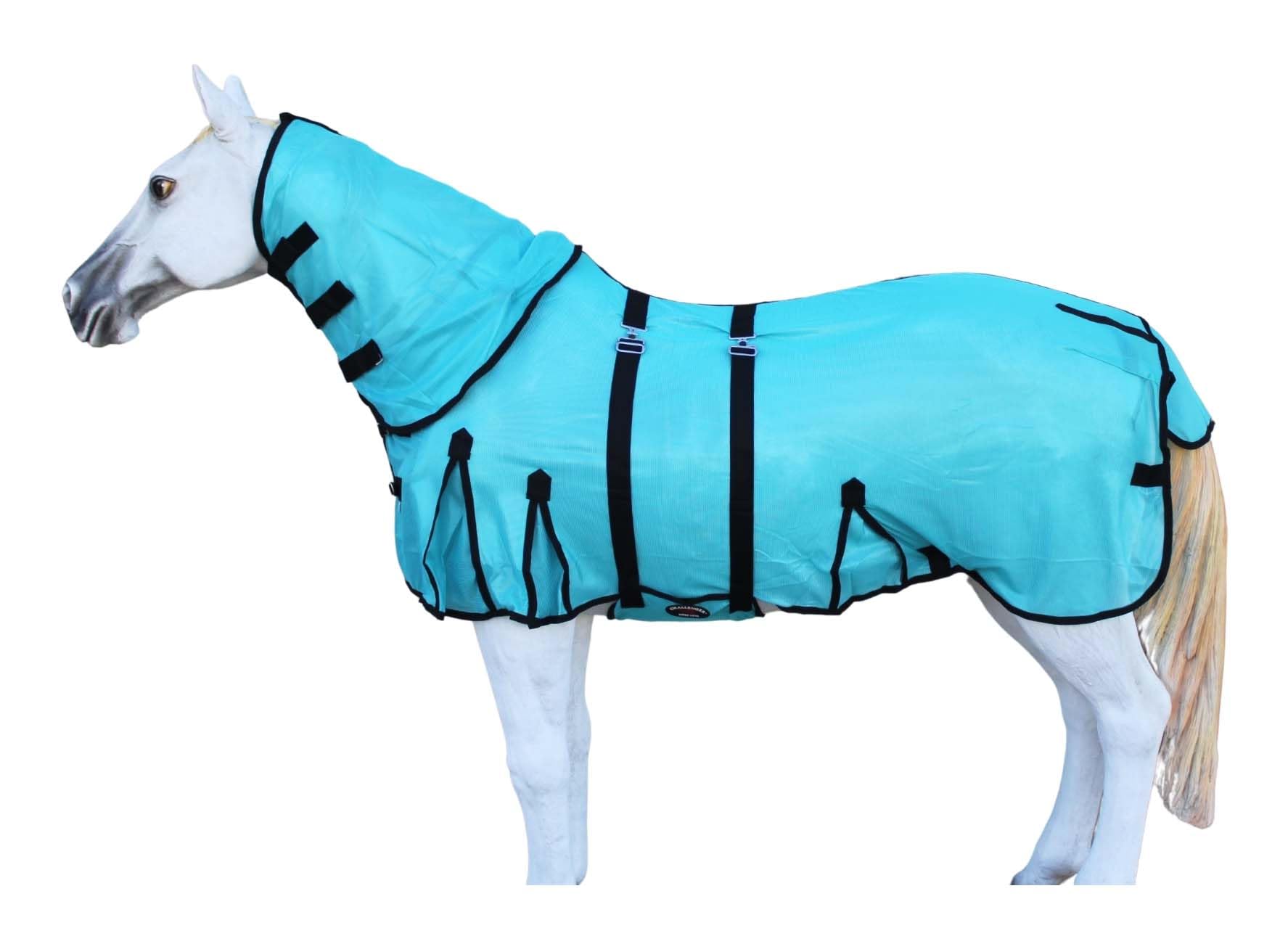Challenger 60in Horse Scrim Mesh Summer Fly Sheet Spring Airflow Neck Sheet Blanket 73101