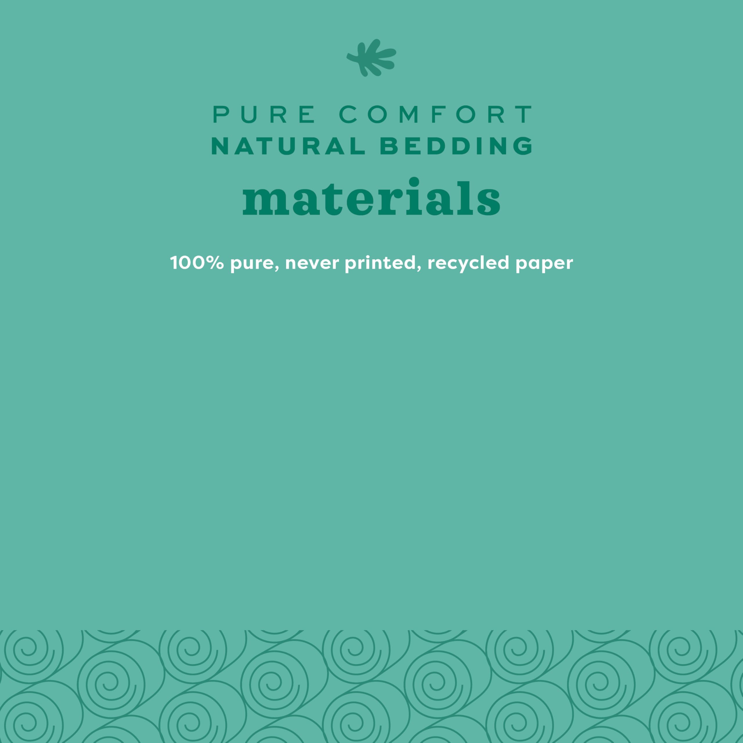 Oxbow Pure Comfort Small Animal Bedding - Odor & Moisture Absorbent, Dust-Free Bedding For Small Animals - Natural, 56 Liter Bag