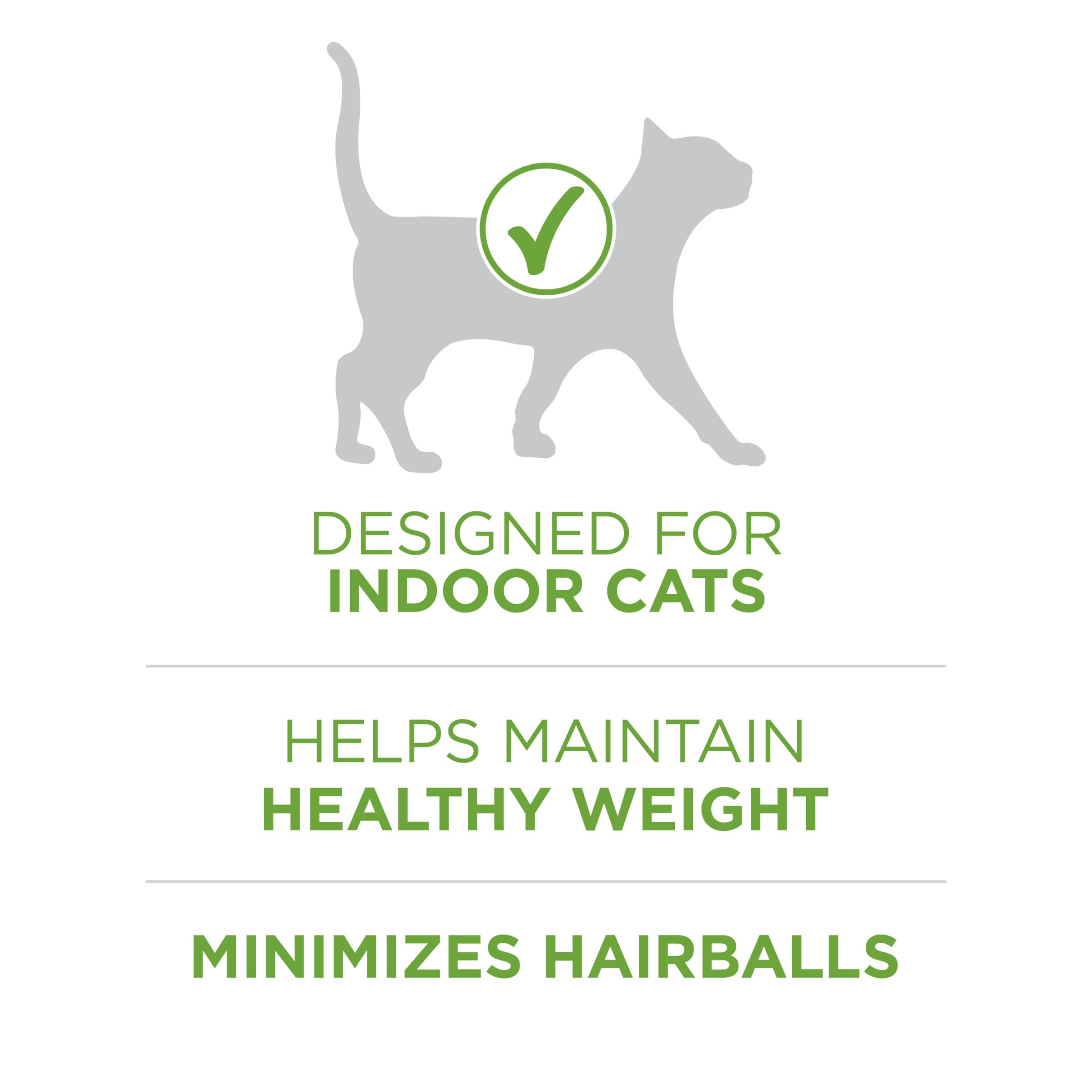 PURINA ONE Natural, Low Fat, Weight Control, Indoor Dry Cat Food, +Plus Indoor Advantage - 16 lb. Bag