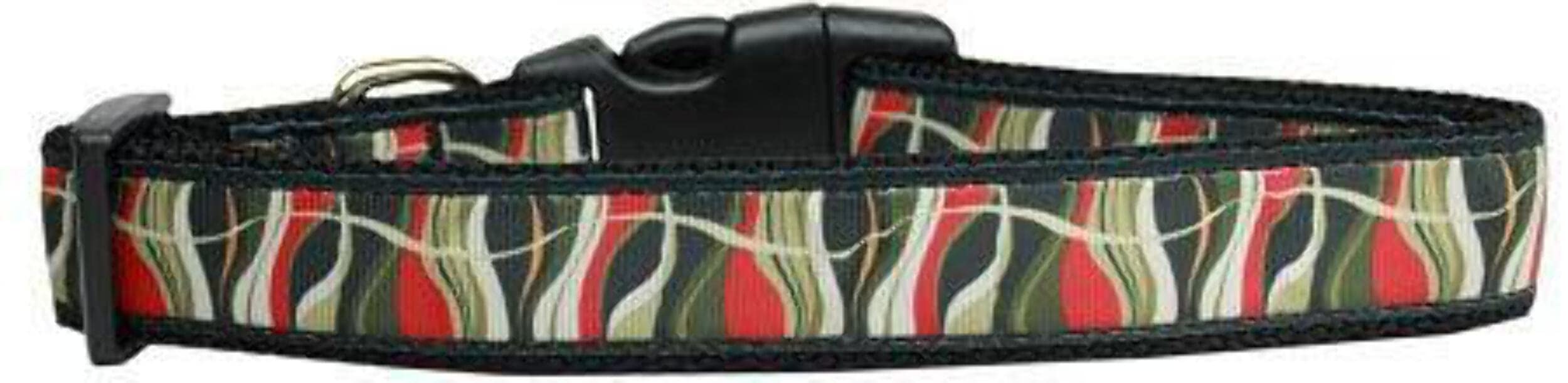 Pet Dog & Cat Nylon Collar or Leash, &quot;Lava Lamp&quot; XS Collar