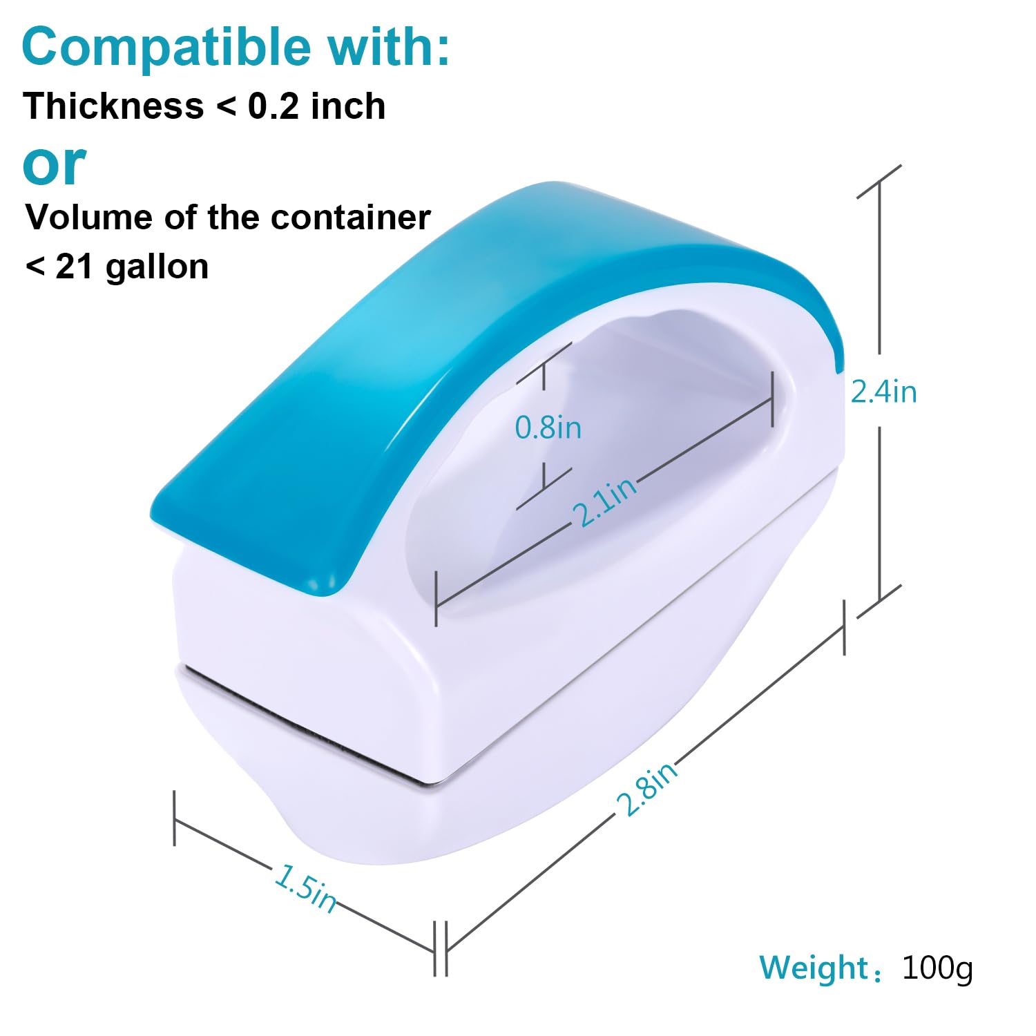 NEPTONION Magnetic Aquarium Fish Tank Glass Algae scrapers Glass Cleaner Scrubber Clean Brush [Floating,Scratch-Free,Non-Slip,ma