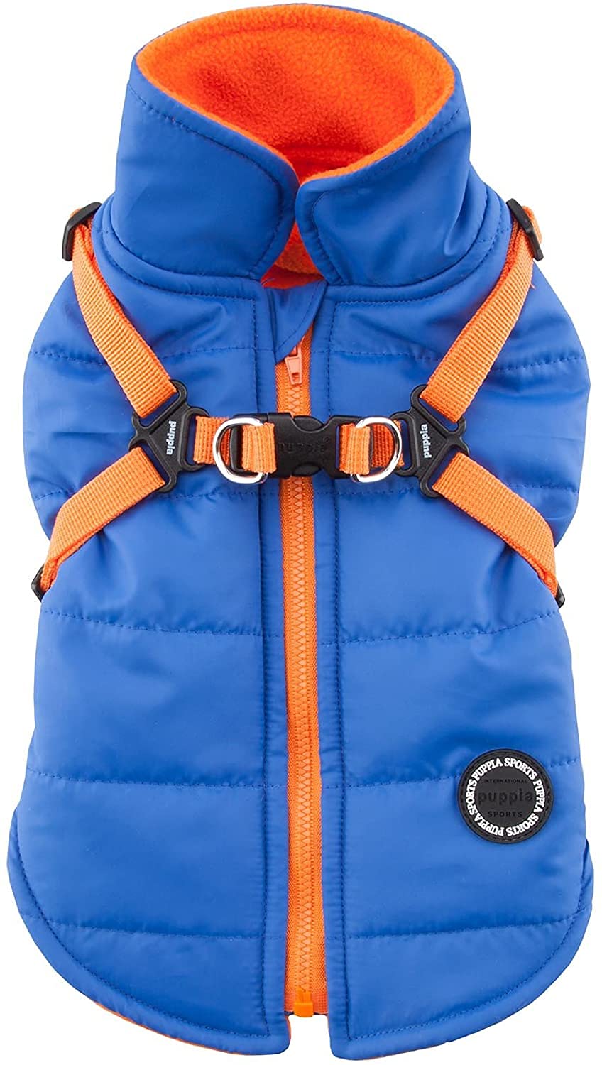 Puppia Papd-Vt1366-Rb-Xxl Authentic Mountaineer Ii Winter Vest, Xx-Large, Royal Blue
