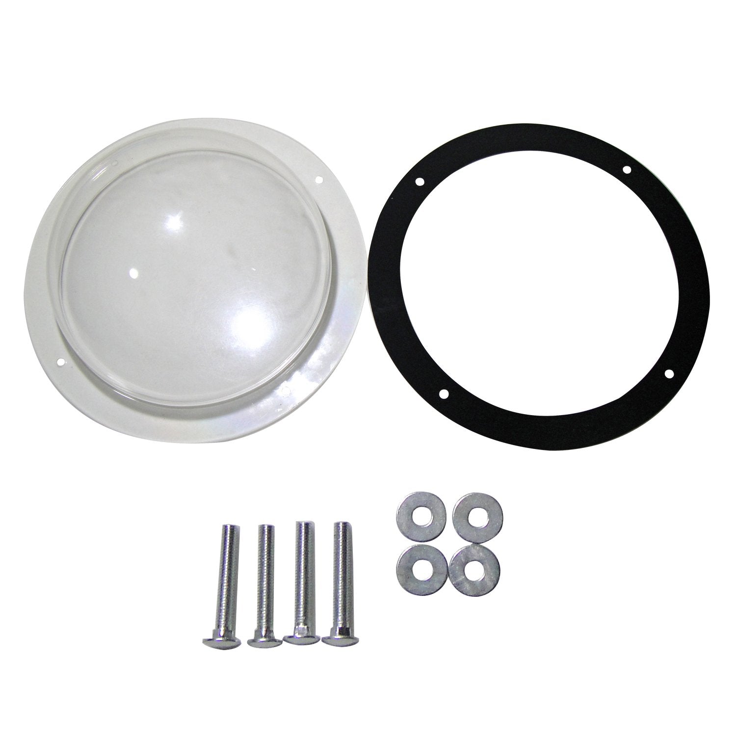 Bobbypet Dog Fence Window - Clear View Dome Pet Peek Window - 12.4In For Dog/Cat/Horse,Even Children (2 Pack)