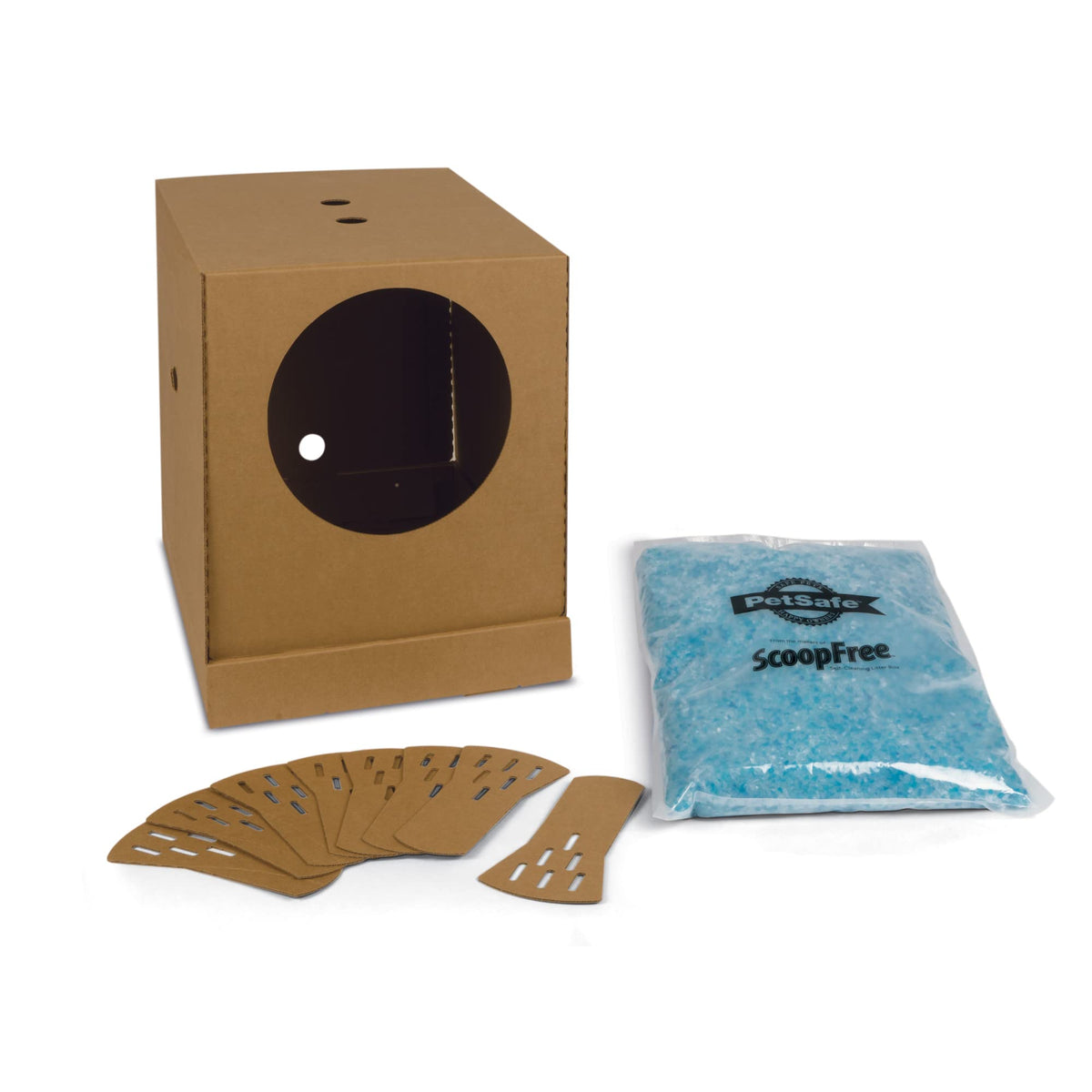 Petsafe Disposable Cat Litter Box - Collapsible Covered Design For Travel - From The Makers Of Scoopfree Self Cleaning Litter Bo