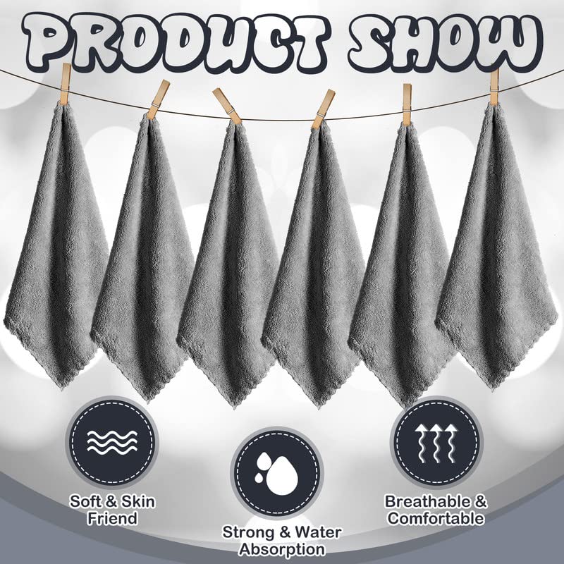 Newwiee 24 Pcs Guinea Pigs Blankets Bunk Pet Microfiber Coral Fleece Cage Liners Absorbent Guinea Pig Bedding Accessories Small