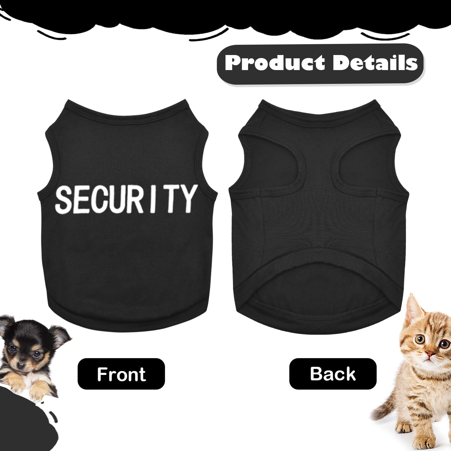 4 Pieces Pet Clothes Dog Shirts For Small Dogs Boy Male Clothes Funny Pattern Breathable Lightweight Soft Cool Puppy Shirt Cat A