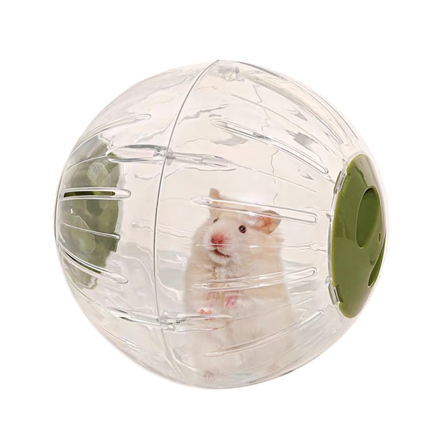 Vayinana Large Hamster Wheel Sport Running Ball Hamster Toys for Hamsters Guinea Pig Mice Ferret Small Pet 7.3 x 7.3 x 7.3