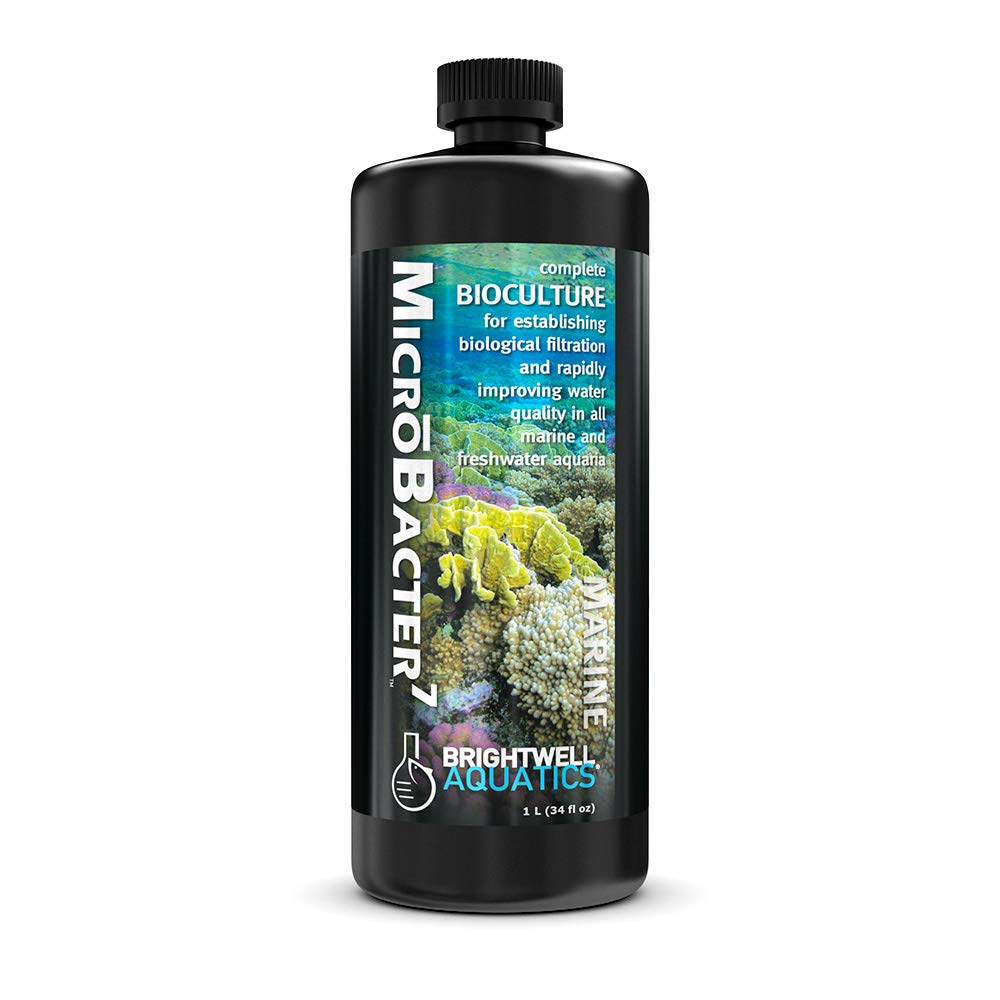 Microbacter7 - Bacteria & Water Conditioner For Fish Tank Or Aquarium, Populates Biological Filter Media For Saltwater And Freshwater Fish
