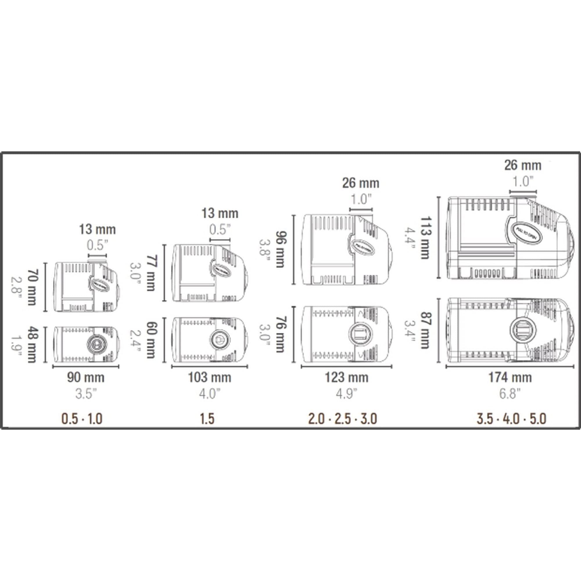 Sicce Syncra Silent 2.0 Multifunction 568 Gph Submersible Water Pump | Italian Made 35W Ultra Quiet Durable Aquarium Fish Tank, Fountain, Pond, Hydroponics, Terrarium Black | Freshwater & Saltwater