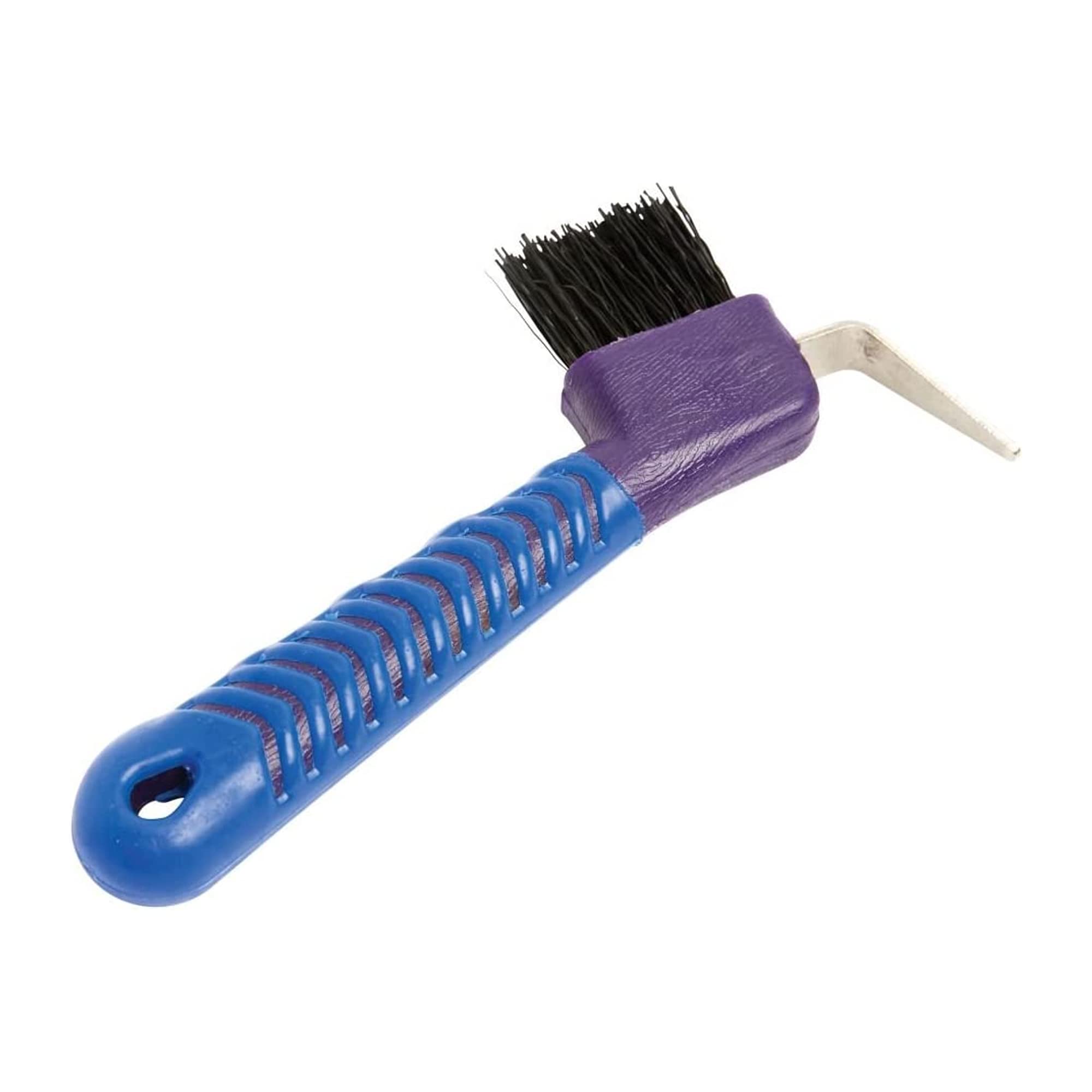 Roma Deluxe Soft Grip Hoof Pick, Light Blue/Black