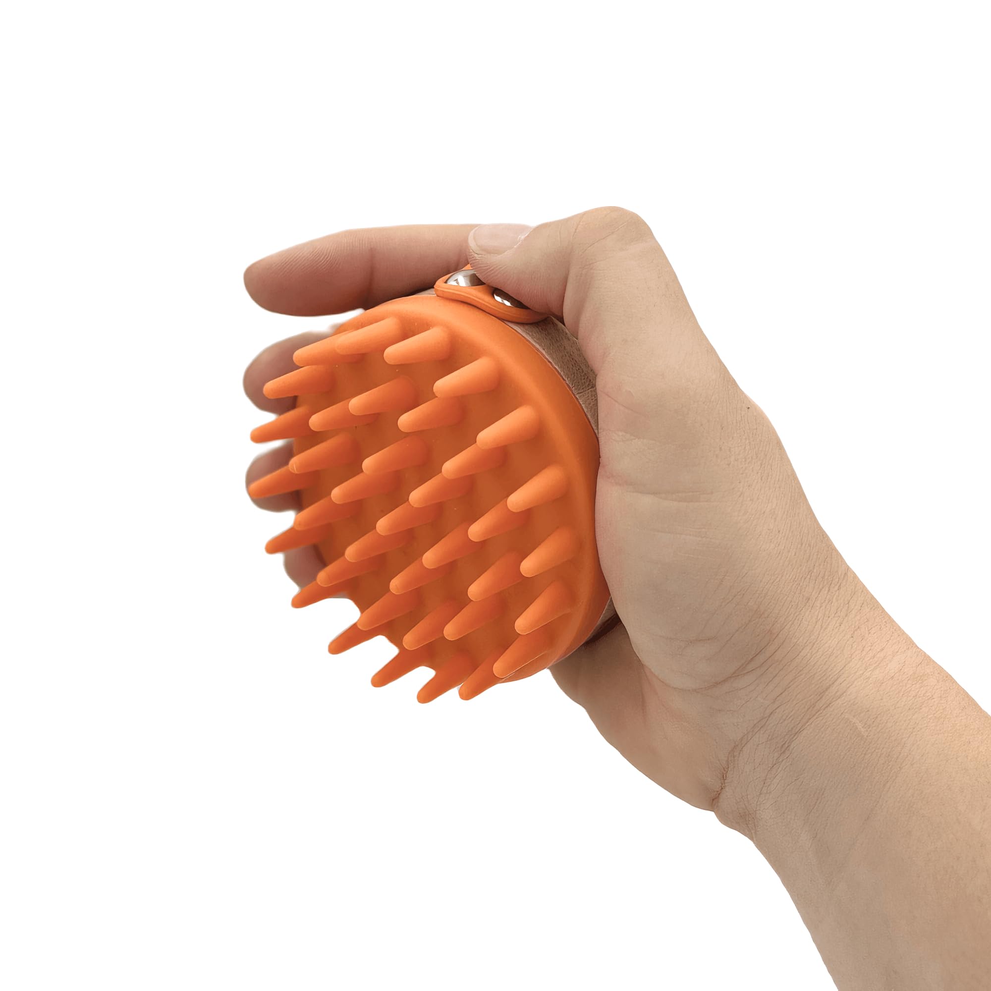 Dogtopia Dog Bath Brush | Dog Shampoo Brush | Dog Scrubber For Bath | Dog Washing Brush With Handle | Pets Deshedding & Massagin