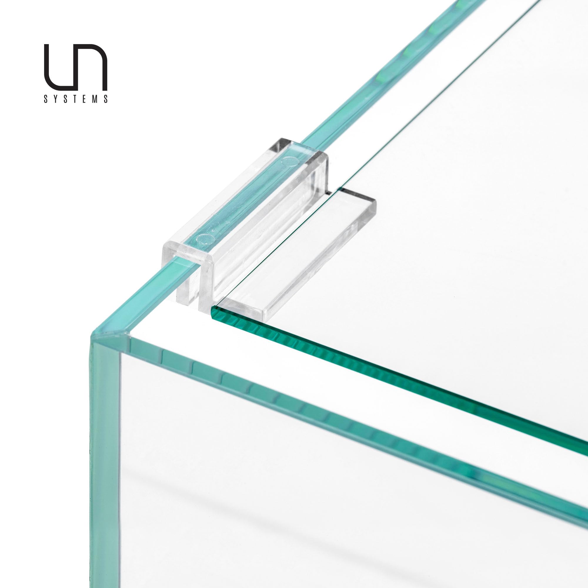 Ultum Nature Sytems Tank Lids For Rimless Tanks - Ultra Clear Rimless Aquarium Lid, Fish Tank Lid Cover For Glass Aquarium, Fram