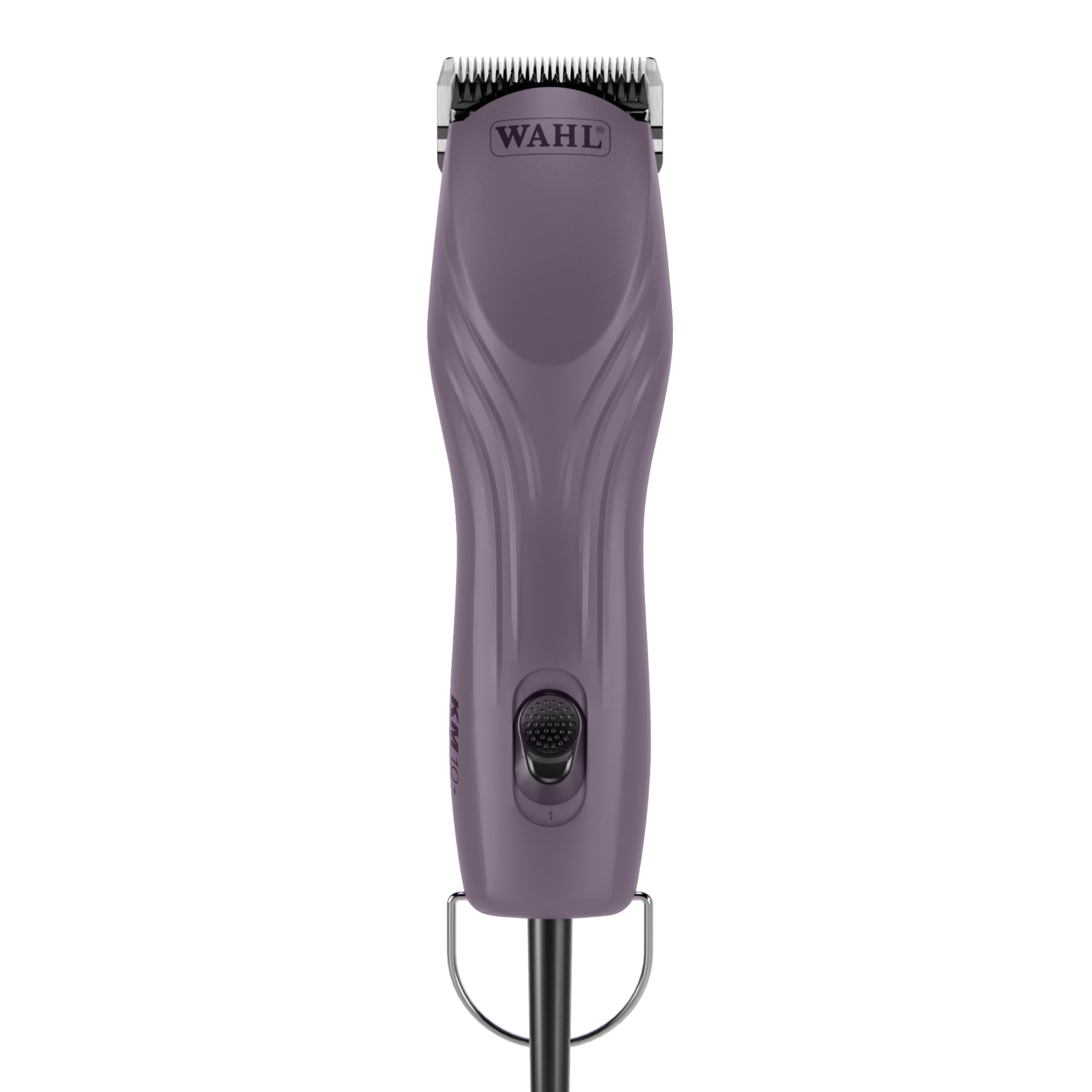 Wahl Pro Animal Km10+ Corded Clipper - New #10 Prime Series Blade, Lockguard Patent Pending Technology & Textured Housing Design