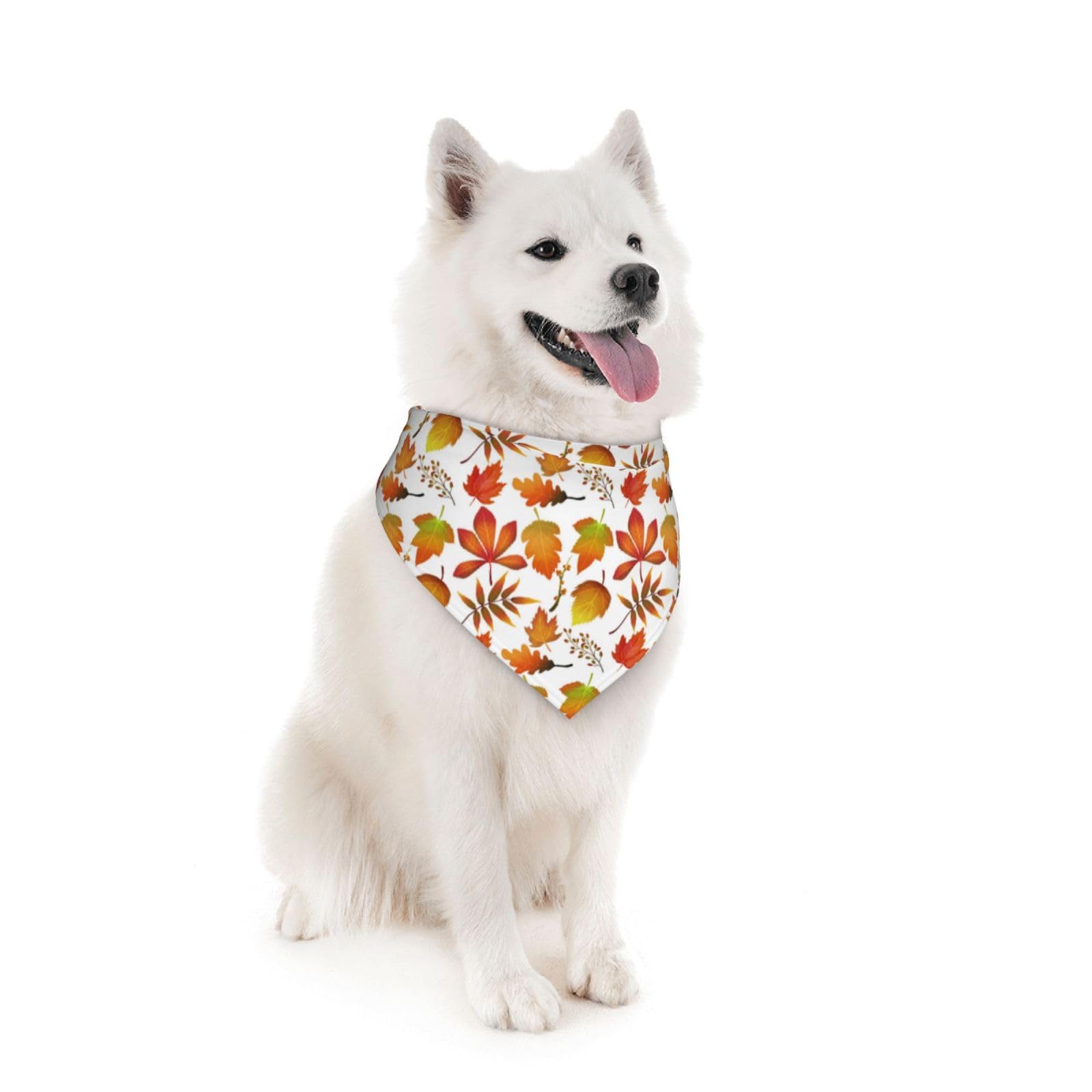 Cute Flower Floral Green Dog Bandana Scarf Triangle Bibs Pet Accessories Cat Kerchief