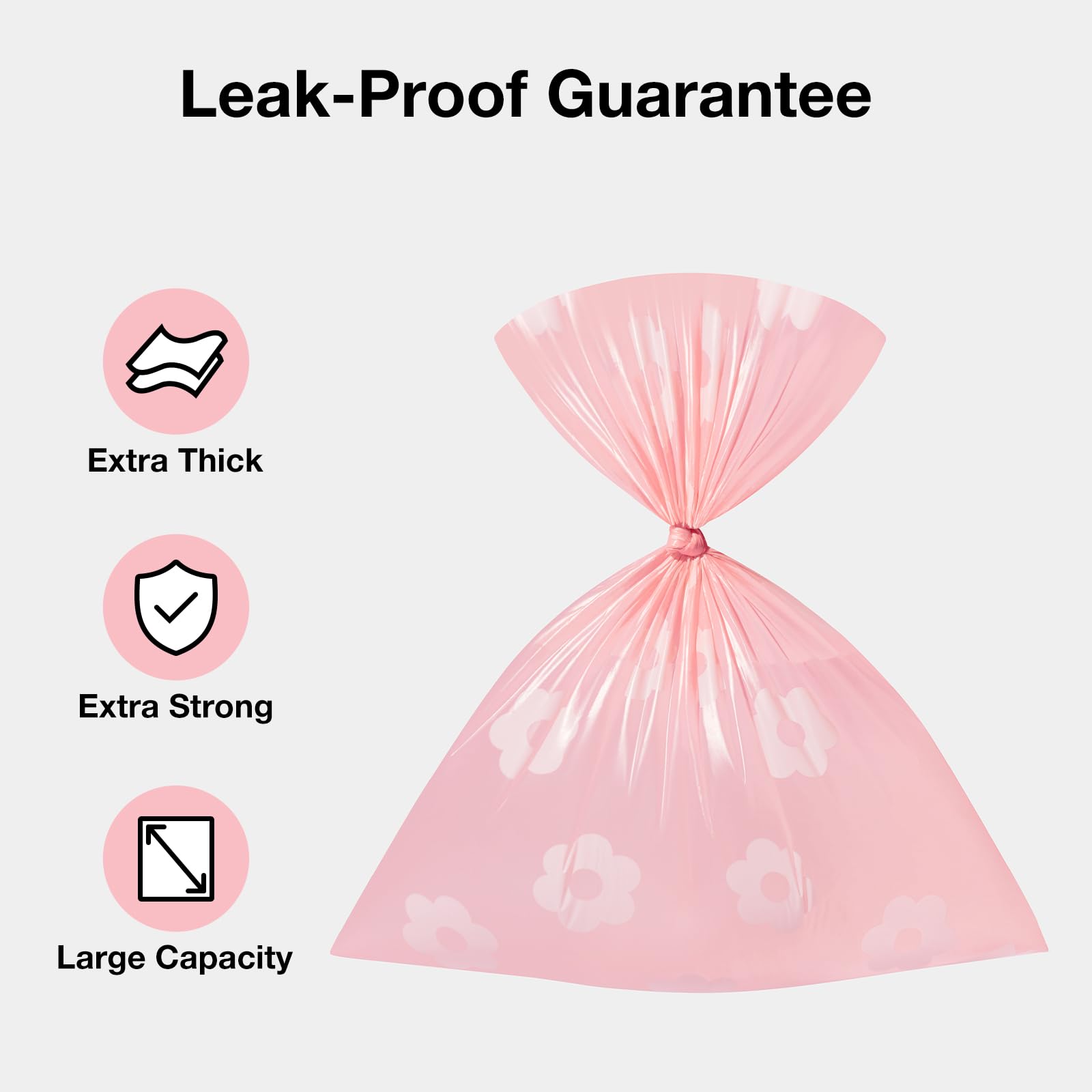 Vetreska Dog Poop Bags Lavender Scented Pet Waste Bags Leak Proof & Extra Thick Waste Bags For Dog Walking And Cat Litter 300 Co