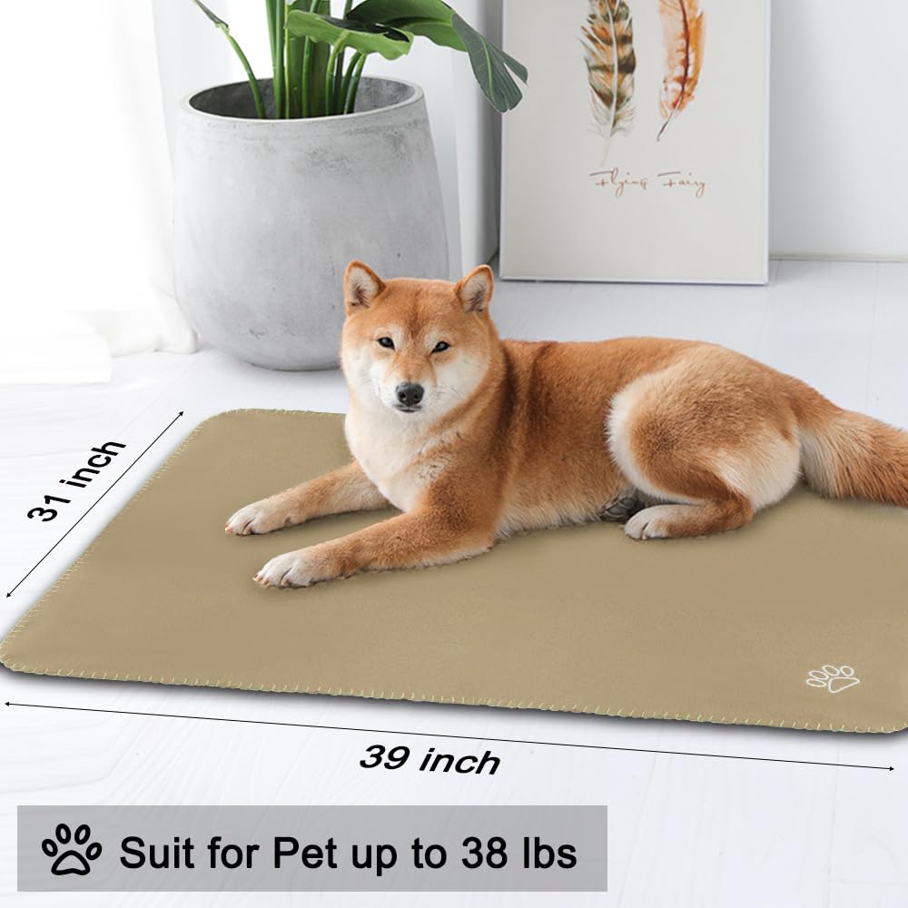 Mieakvool Puppy Dog Blanket, 6 Pack Pet Blankets For Dog Puppy Cats Pets Fleece Paw Print Dog Blanket For Small Medium Pet Dog C