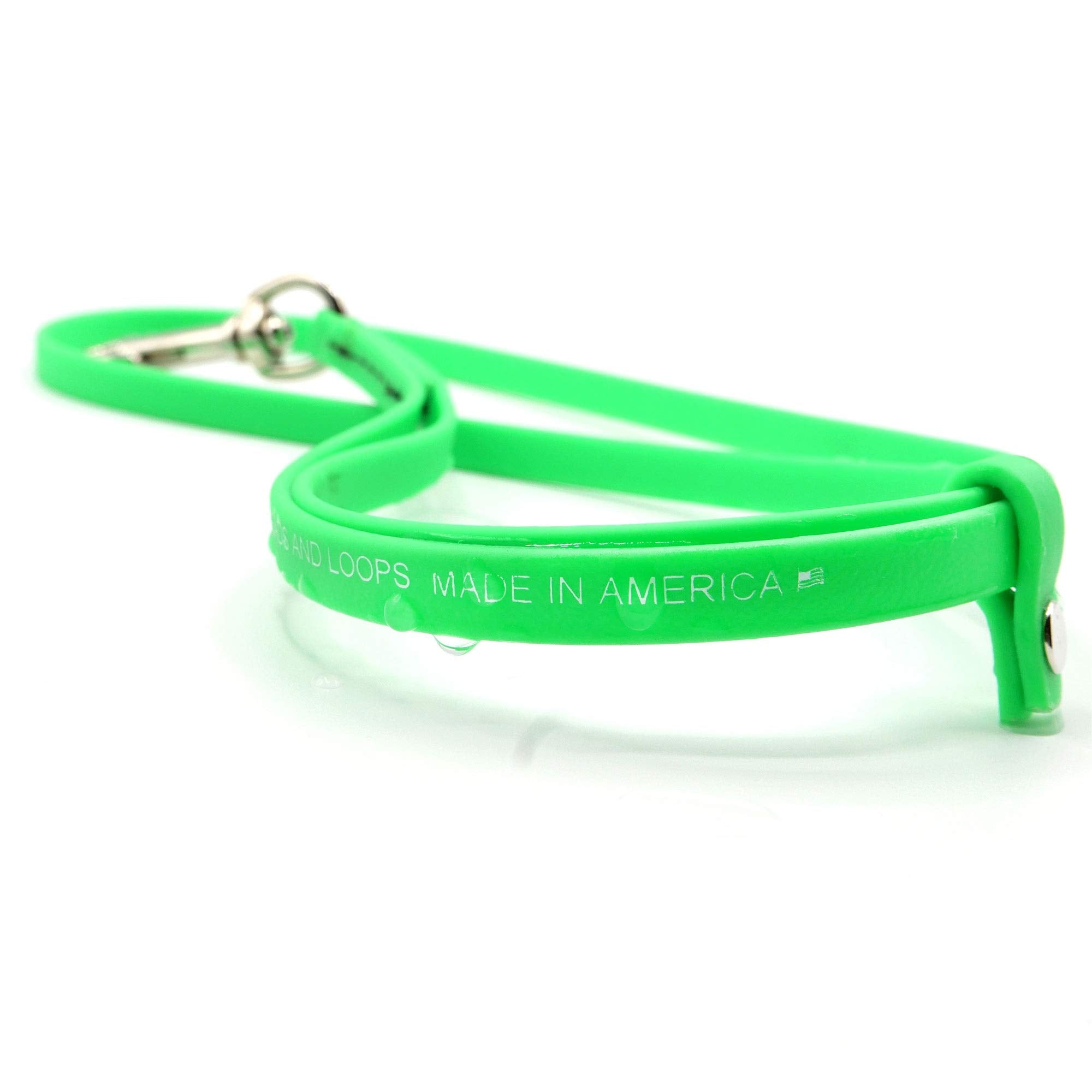 Jelly Pet Grooming Loop For Dogs, Fits Most Pet Grooming Tubs/Tables, Easy To Clean, Waterproof & Durable Noose Loop, Stronger Than Leather, Made In The Usa, 3/8' X 18’’ And 24'