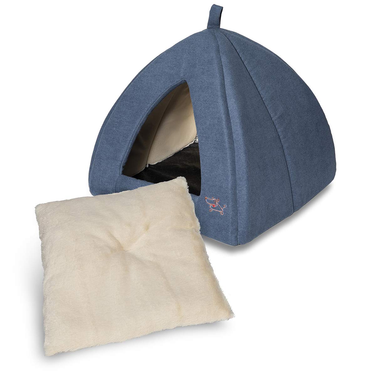 Pet Tent-Soft Bed for Dog and Cat by Best Pet Supplies - Navy, 19 x 19 x H:19