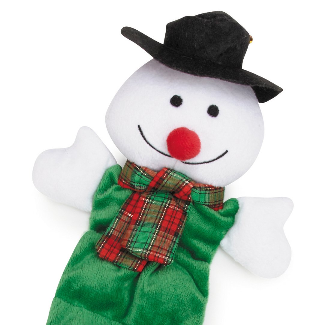 Grriggles Holiday Squeaktacular Snowman Toy