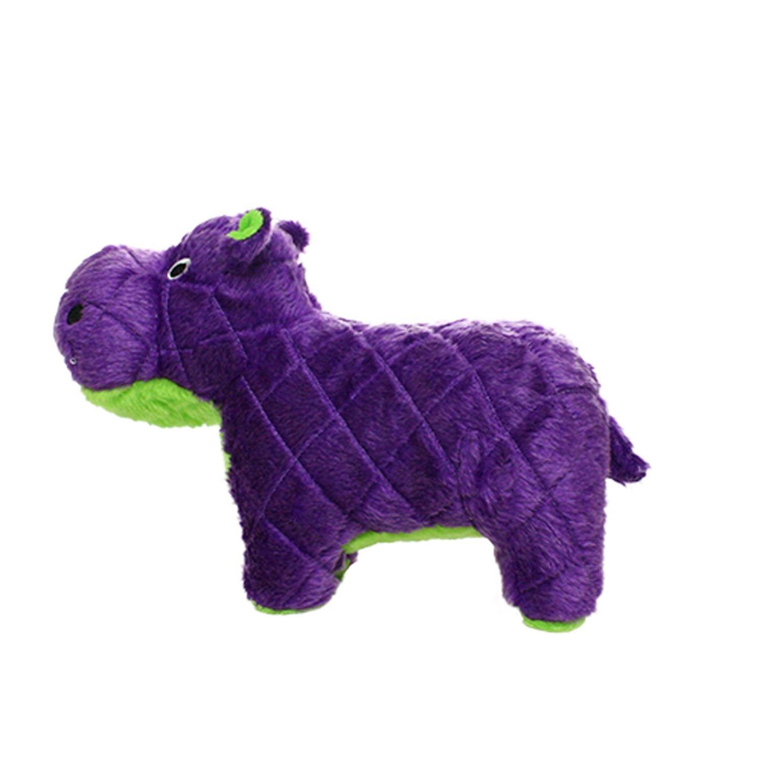 Mighty- Safari Hippo - Squeaker-Multiple Layers. Made Durable, Strong & Tough. Interactive Play Dog Toy (Tug, Toss & Fetch). Machine Washable & Floats