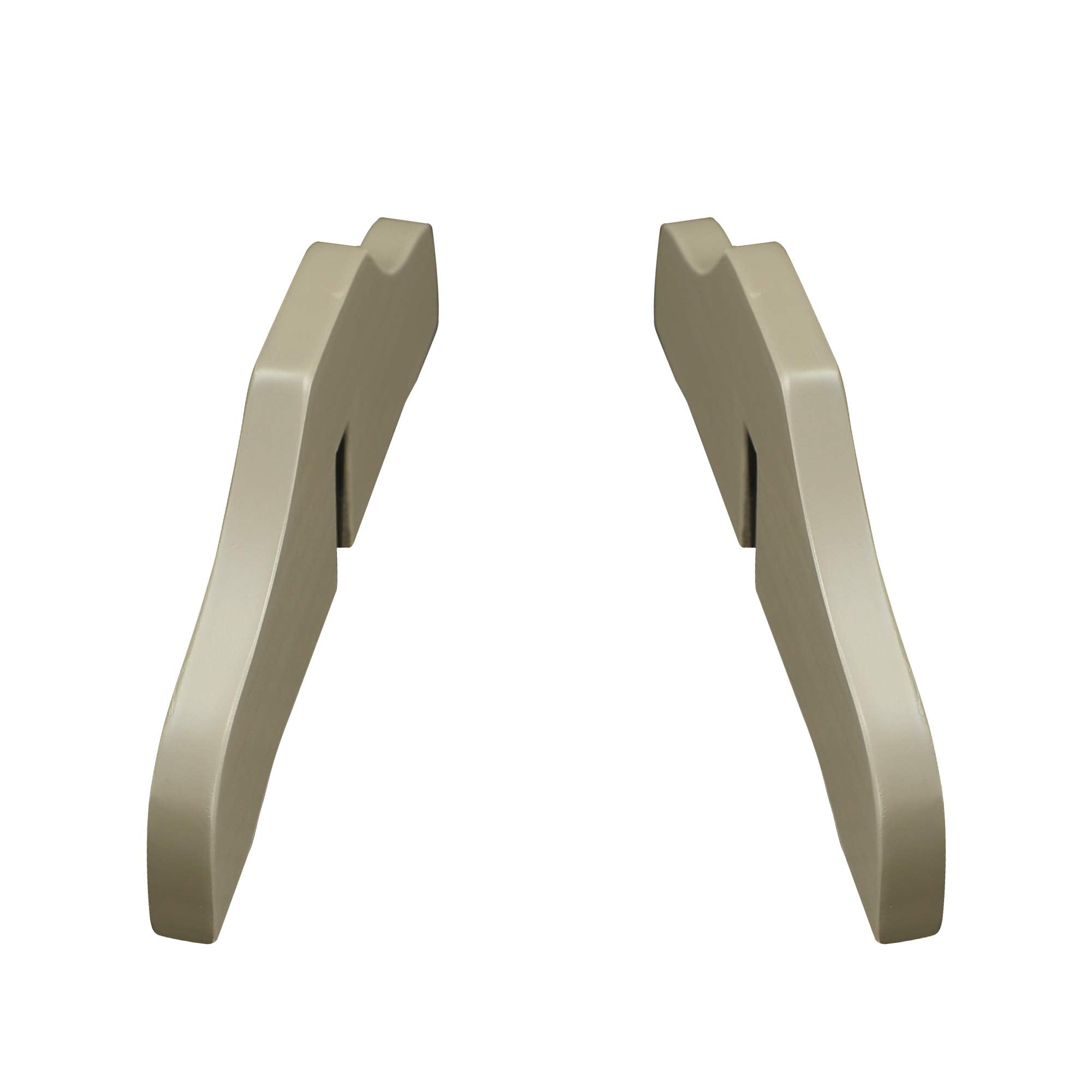 Casual Home Set of Two -Cascade Gray Lattice Pet Gate Foot,