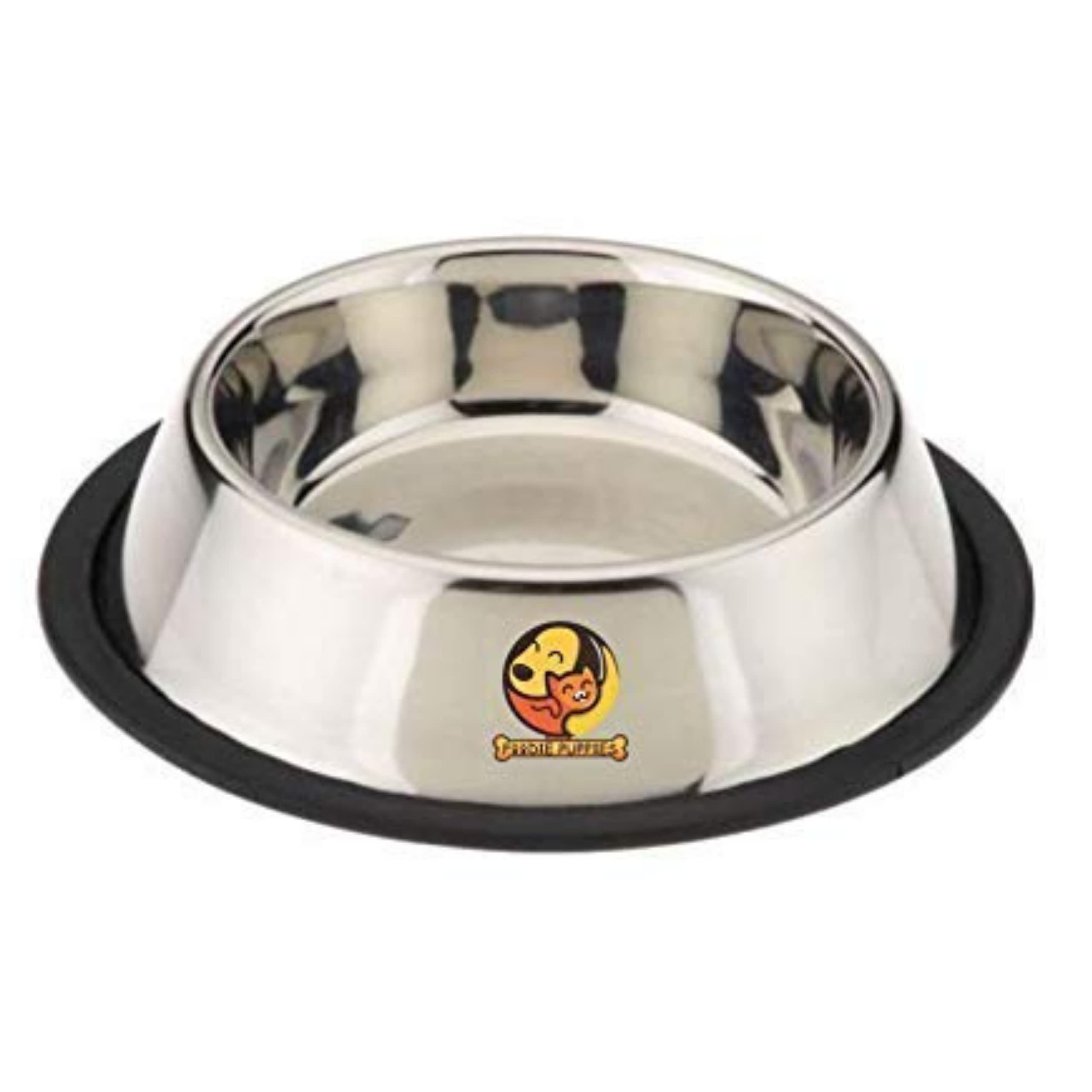 Foodie Puppies Stainless Steel Bowl For Dogs, Cats And Any Pets700Mlidog/Cat Feeding BowlinonSkid Food/Water Bowl For Dogs/Pet