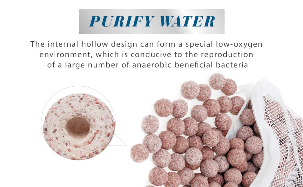 Alegi 10 Lbs Aquarium Ceramic Bio Filter Media Sphere For Freshwater Aquarium And Marine Fish Tank Sump, Canister Filter, Koi Po