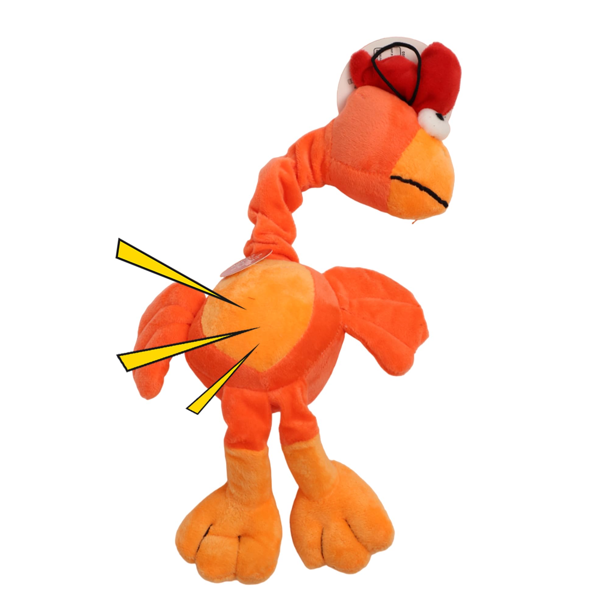 PLUSH CHIRPIES DOG TOY