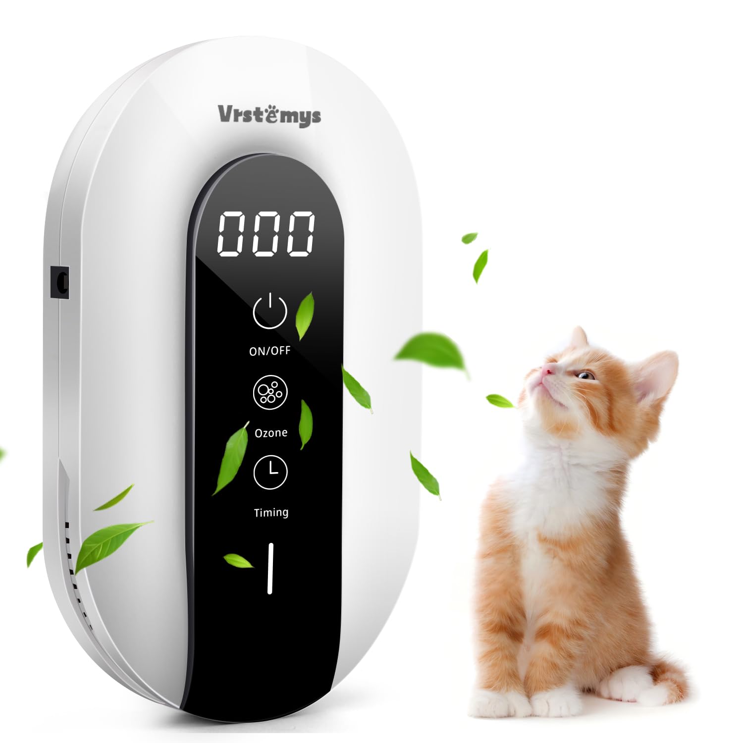 Ozone Odor Eliminator For Strong Odor, Cat Litter Deodorizer, 99% Home Air Purifier, Room Deodorizer For Litter Box, Dog Poof An