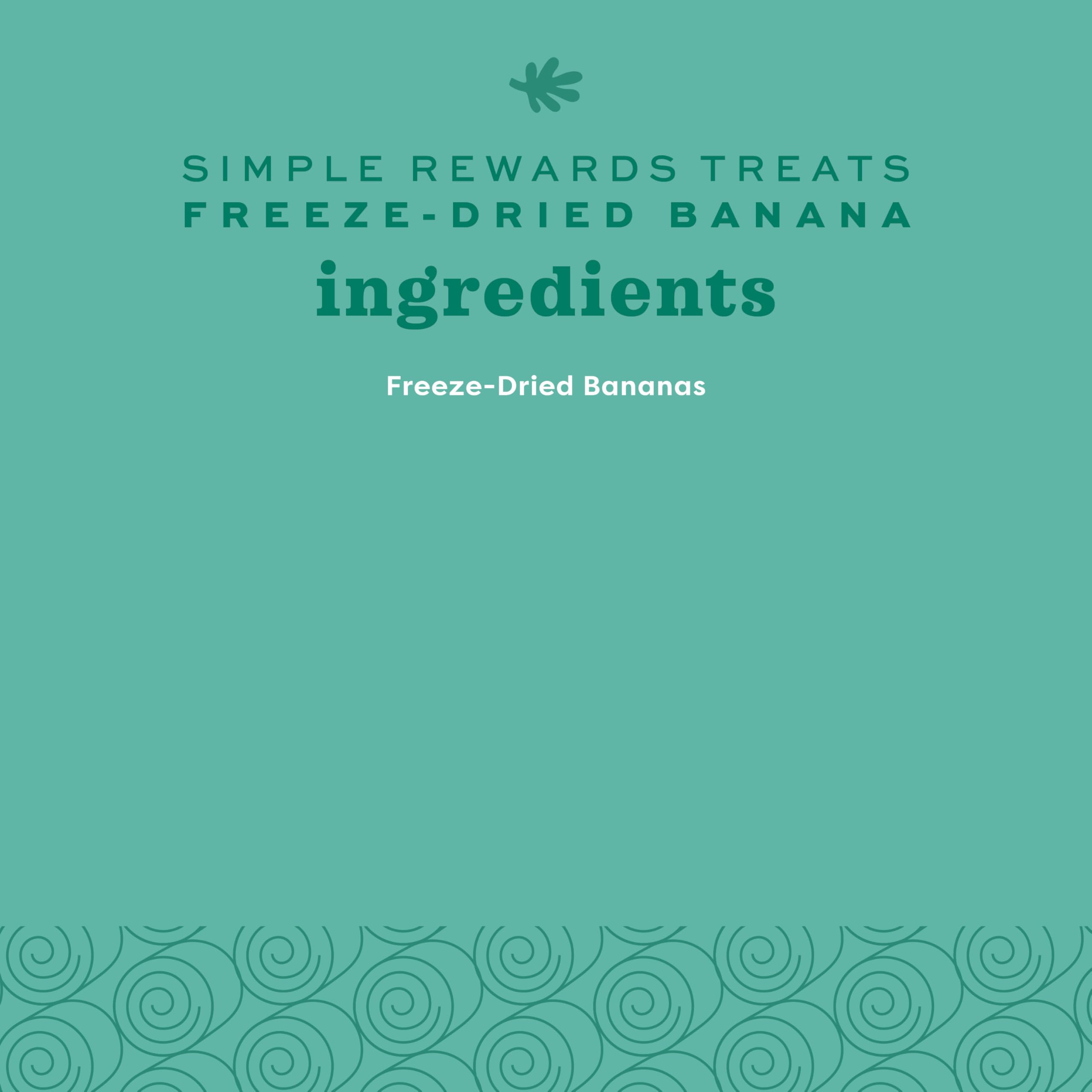 Oxbow Simple Rewards Freeze Dried Banana Treats for Rabbits, Guinea Pigs, Chinchillas, and Small Pets