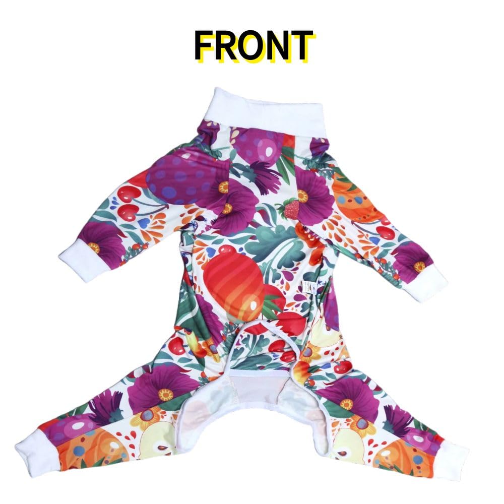 Xqpetlihai Dog Onesie Surgery Recovery Suit for Medium Large Dogs Recovery Shirt for Abdominal Wounds or Skin Diseases Bodysuit
