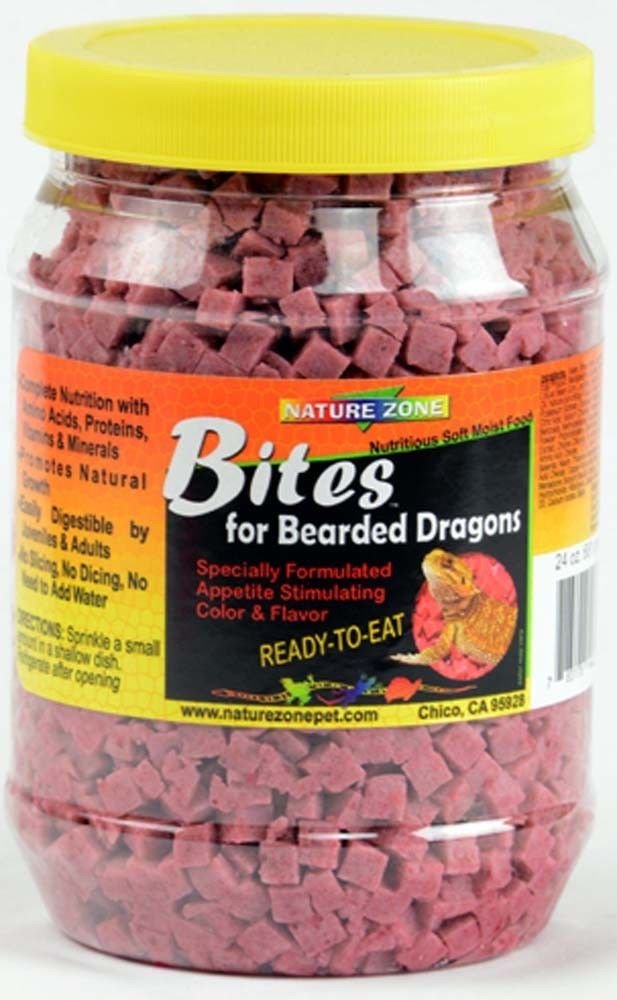 Nature Zone Nutri Bites for Bearded Dragons 24 oz - Pack of 3