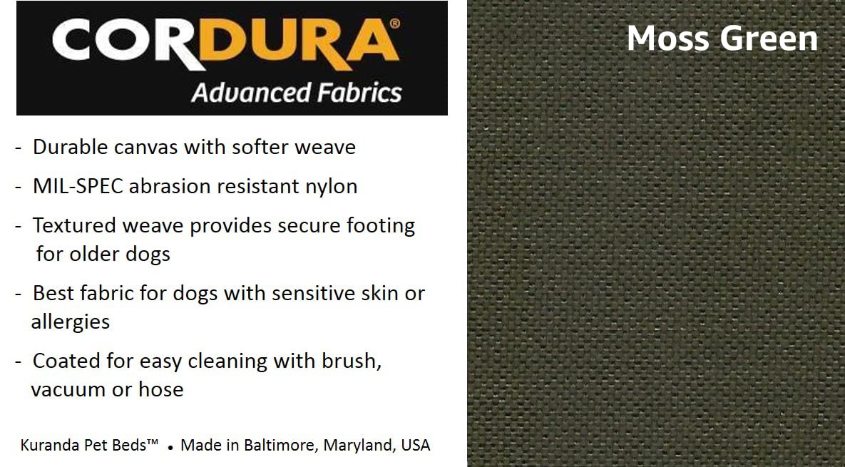 Kuranda Cordura Pad - X-Large - 44'' x 27'' - Moss