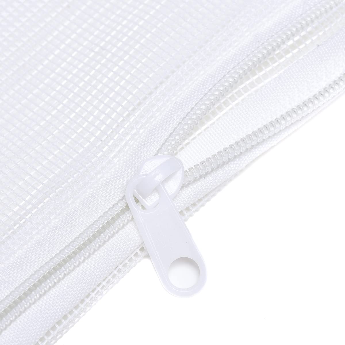 Jihaqua Aquarium Filter Bags Large - Reusable Fish Tank Filter Media Mesh Bags With Plastic Zipper (7.5 X 12 Inch (6 Pack))