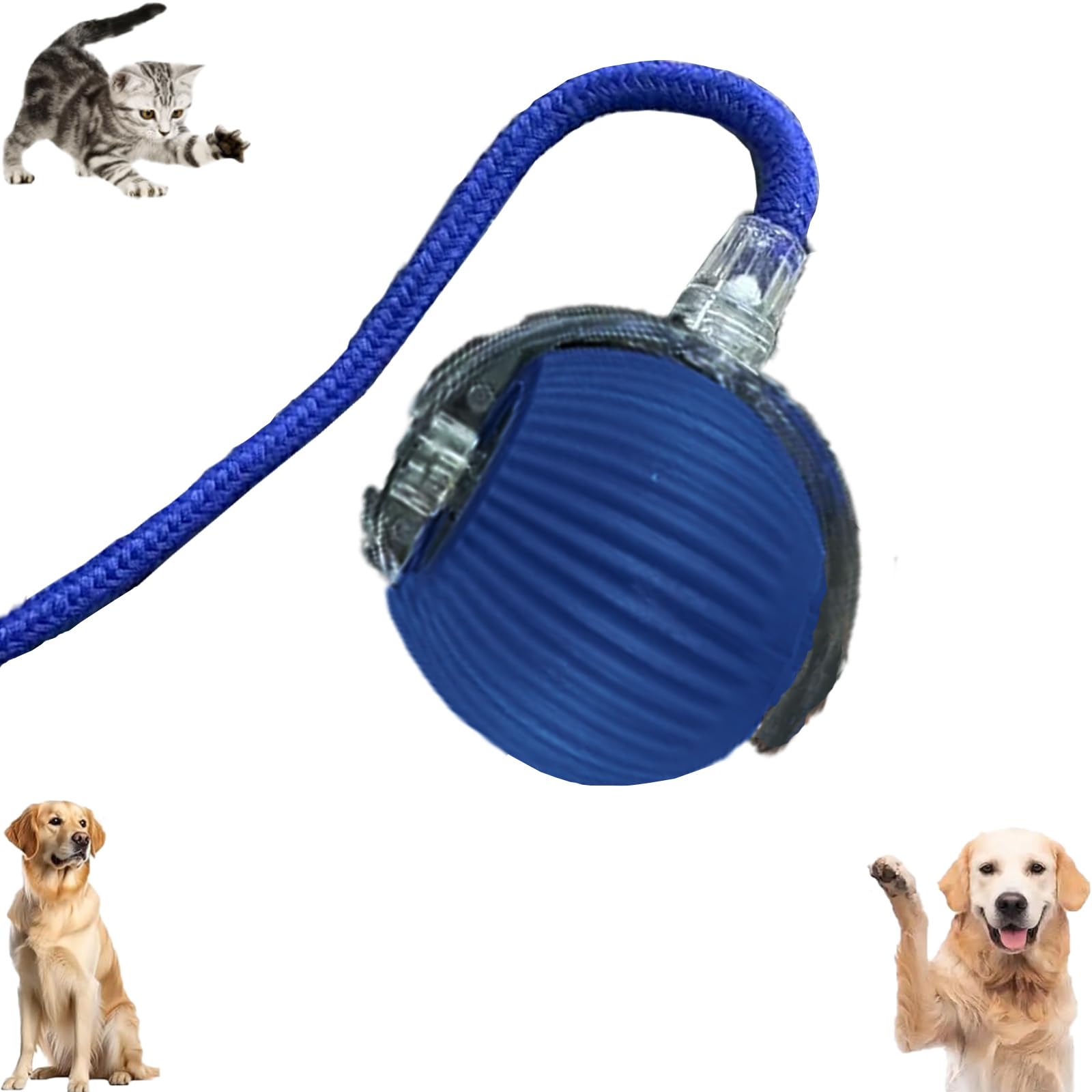 Autrety 2025 New Electric Dog Ball Toy,360 Smart Automatic Interactive Rolling Ball, Smart Pet Toy,Interactive Dog Toys,Gift For