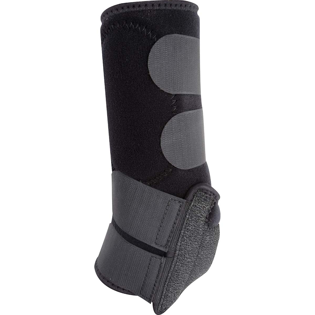 Classic Equine Legacy2 Support Boots, Hind (Black, X-Large)