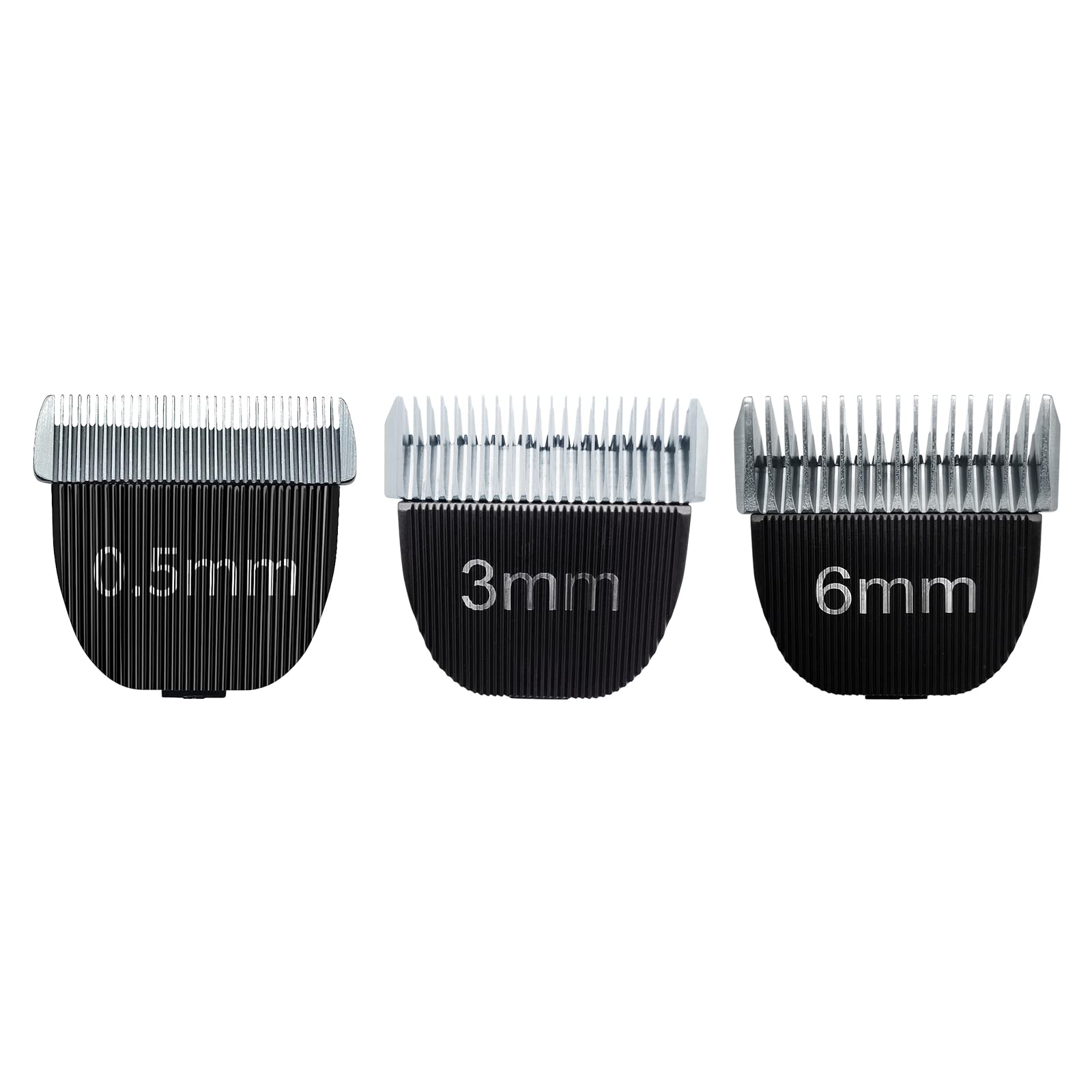 Dodaer Replacement Blade Set Compatible With Oneisall Low Noise Dog Clippers,Cut Length To 0.5Mm/3Mm/6Mm,3 Count
