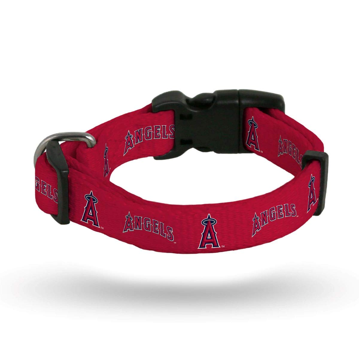 Rico Industries Mlb Los Angeles Angels Pet Collarpet Collar Small, Team Colors, Small