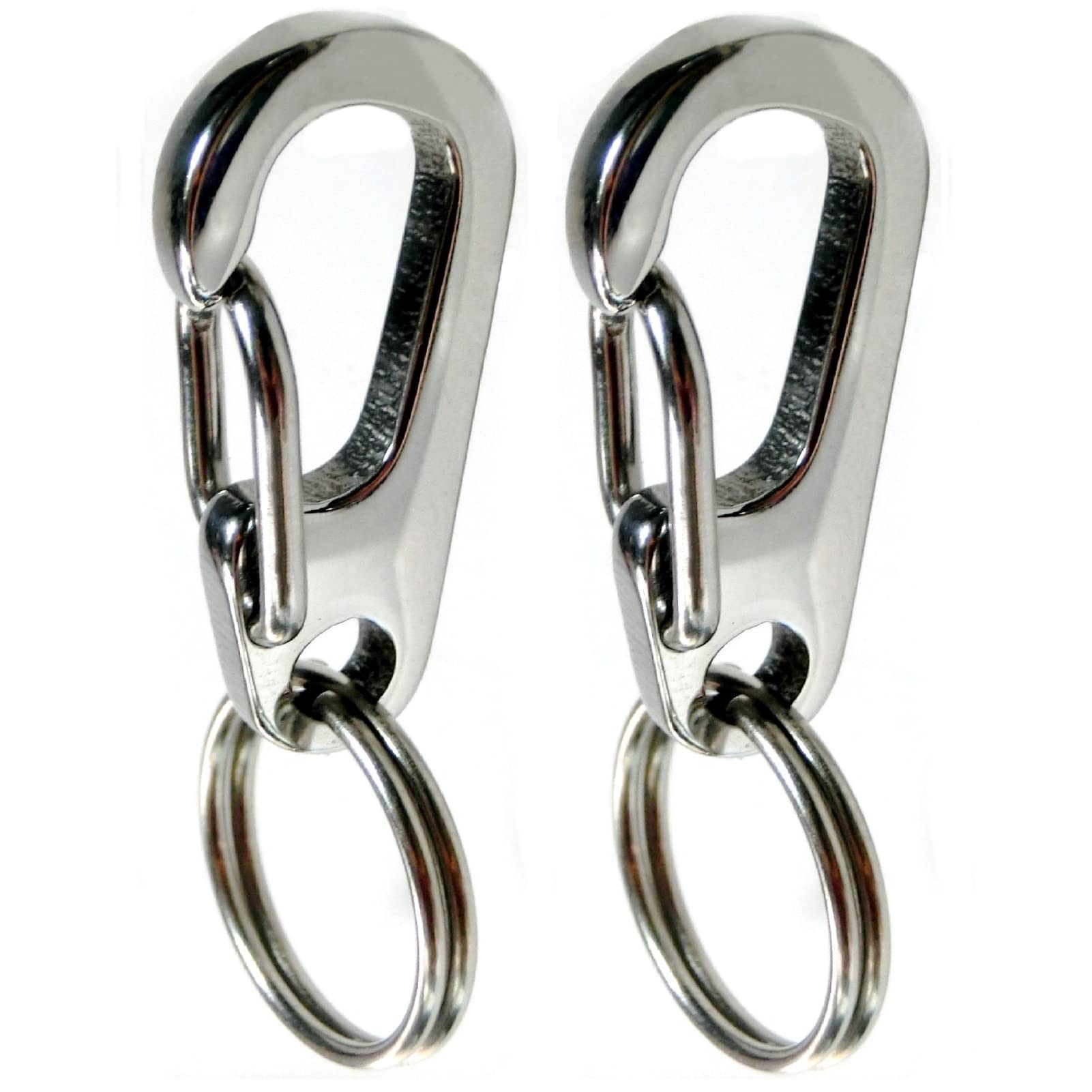Chyobo Stainless Steel Dog Tag Quick Clips - Perfect For Dogs And Cats