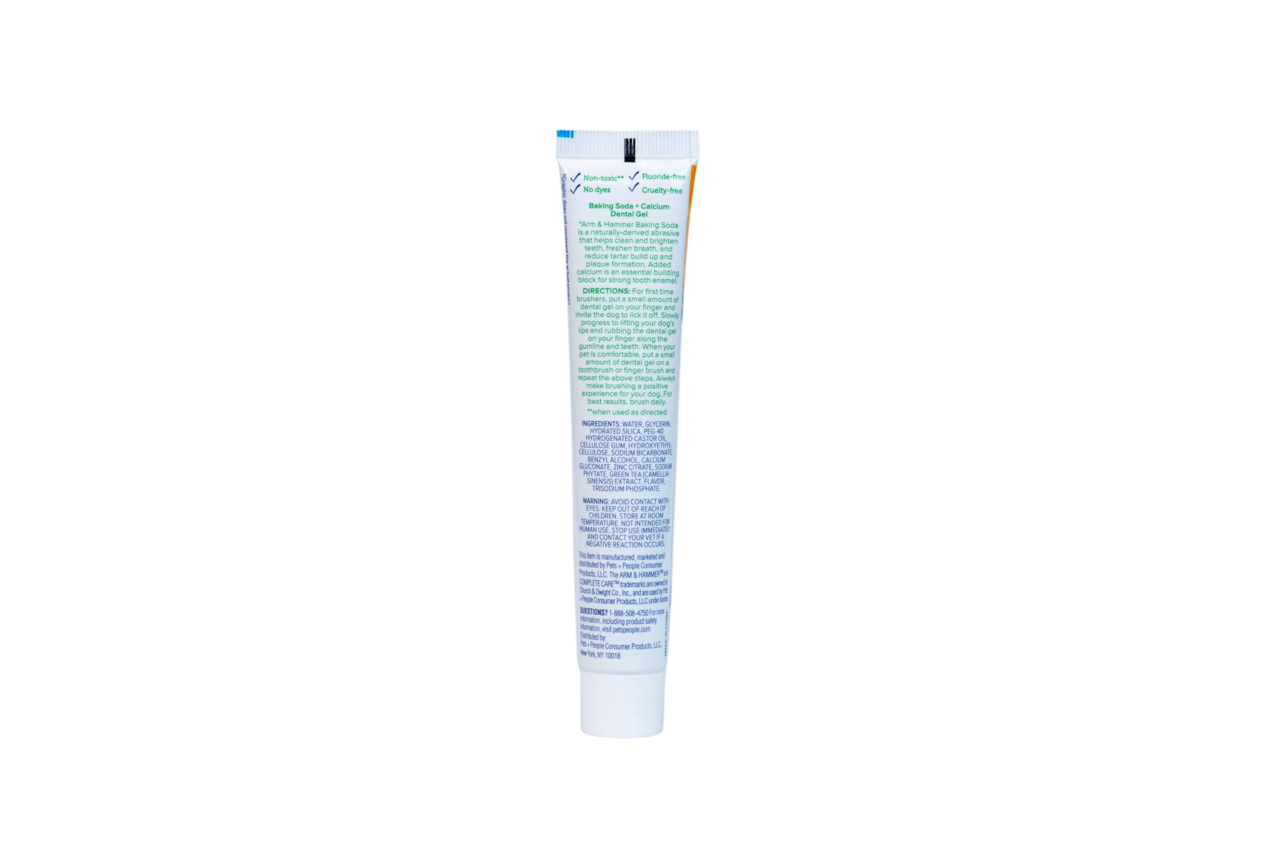 Arm & Hammer Complete Care Dental Gel, Gel-Style Dog Toothpaste - Fresh Breath, Tartar Control, Gentle on Enamel, Fluoride Free